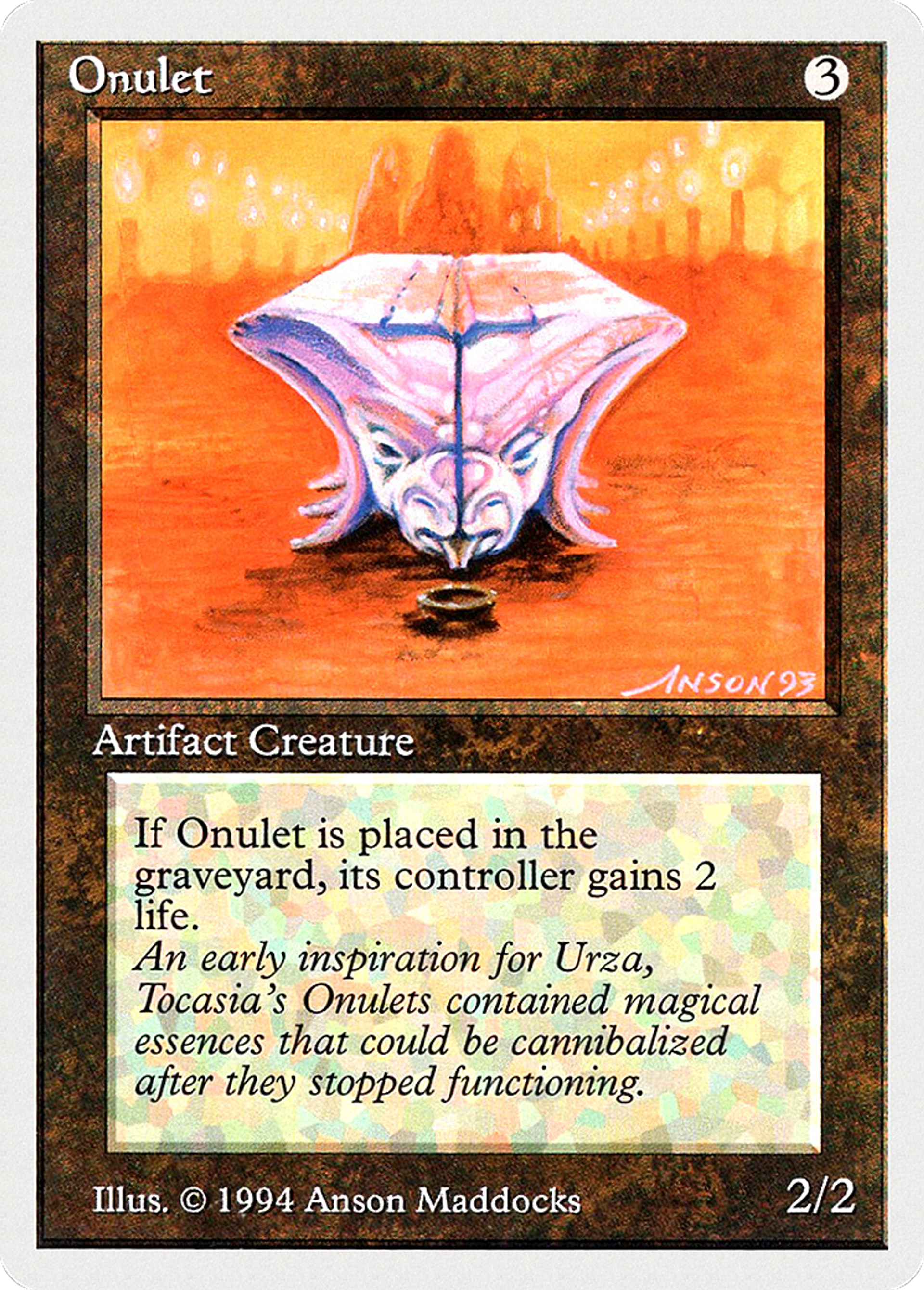 Onulet — Summer Magic / Edgar — Magic: The Gathering