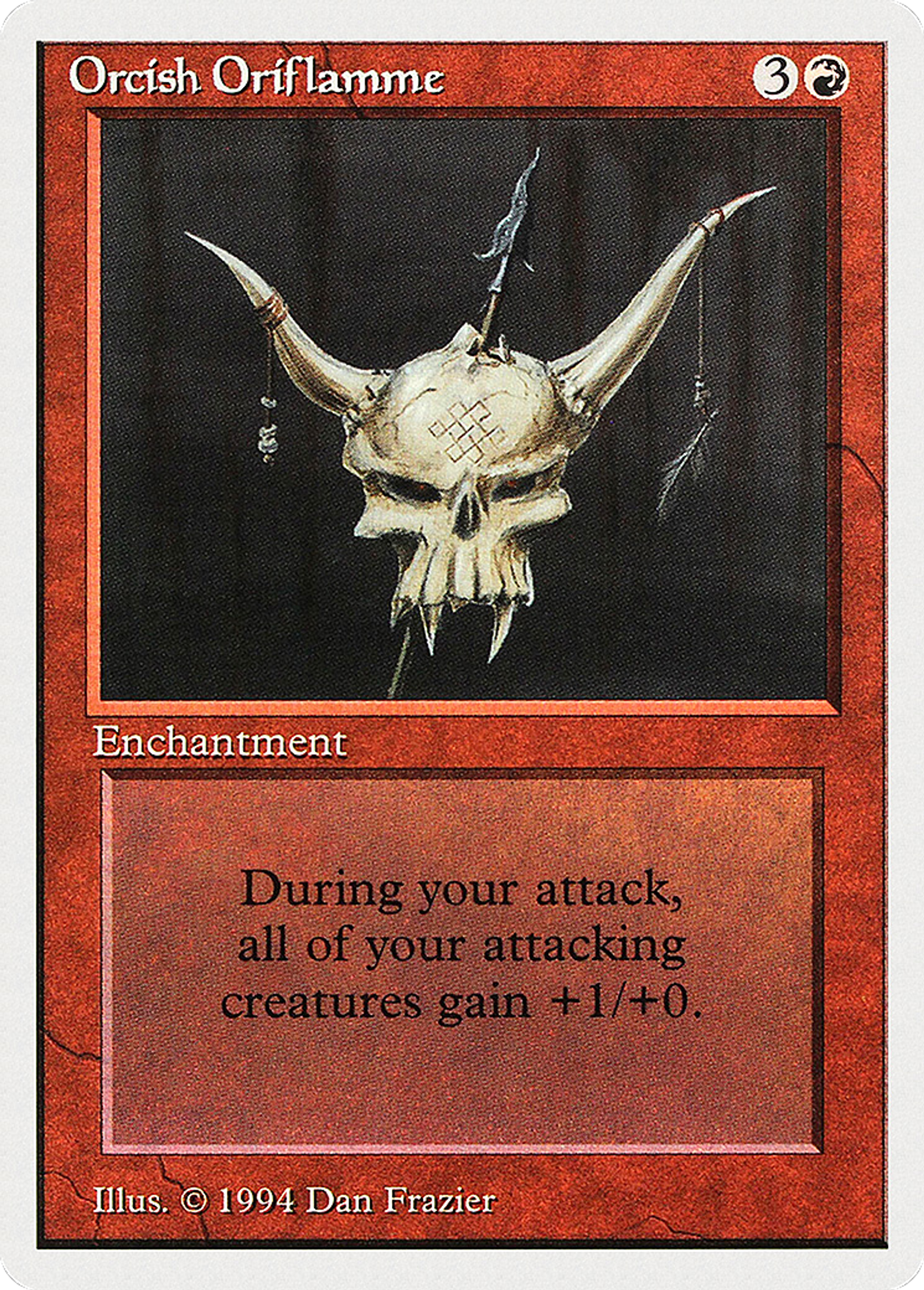 Orcish Oriflamme — Summer Magic / Edgar — Magic: The Gathering