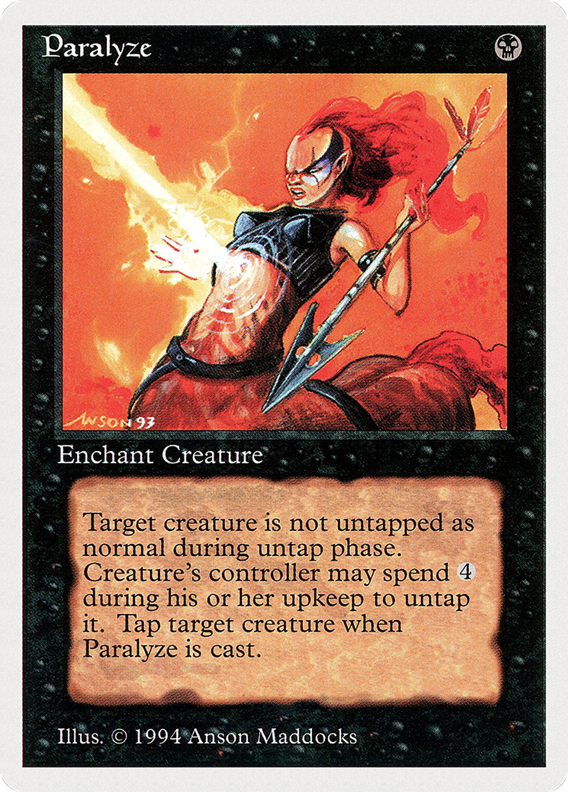 Paralyze — Summer Magic / Edgar — Magic: The Gathering