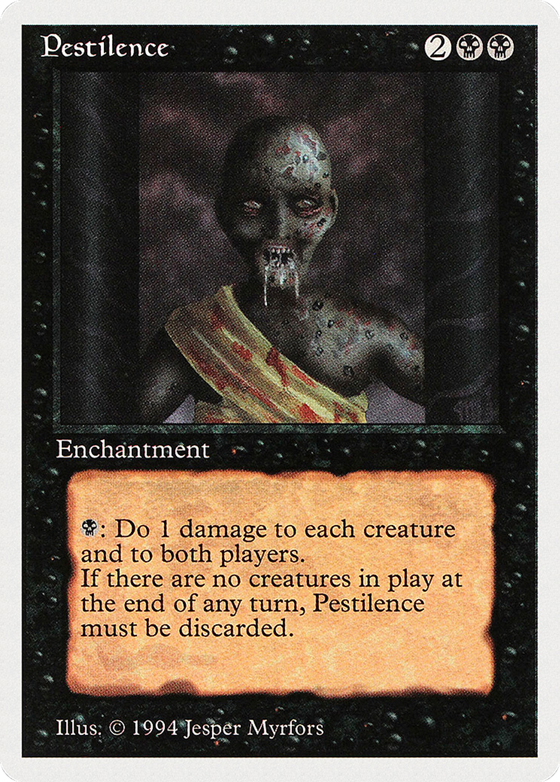 Pestilence — Summer Magic / Edgar — Magic: The Gathering