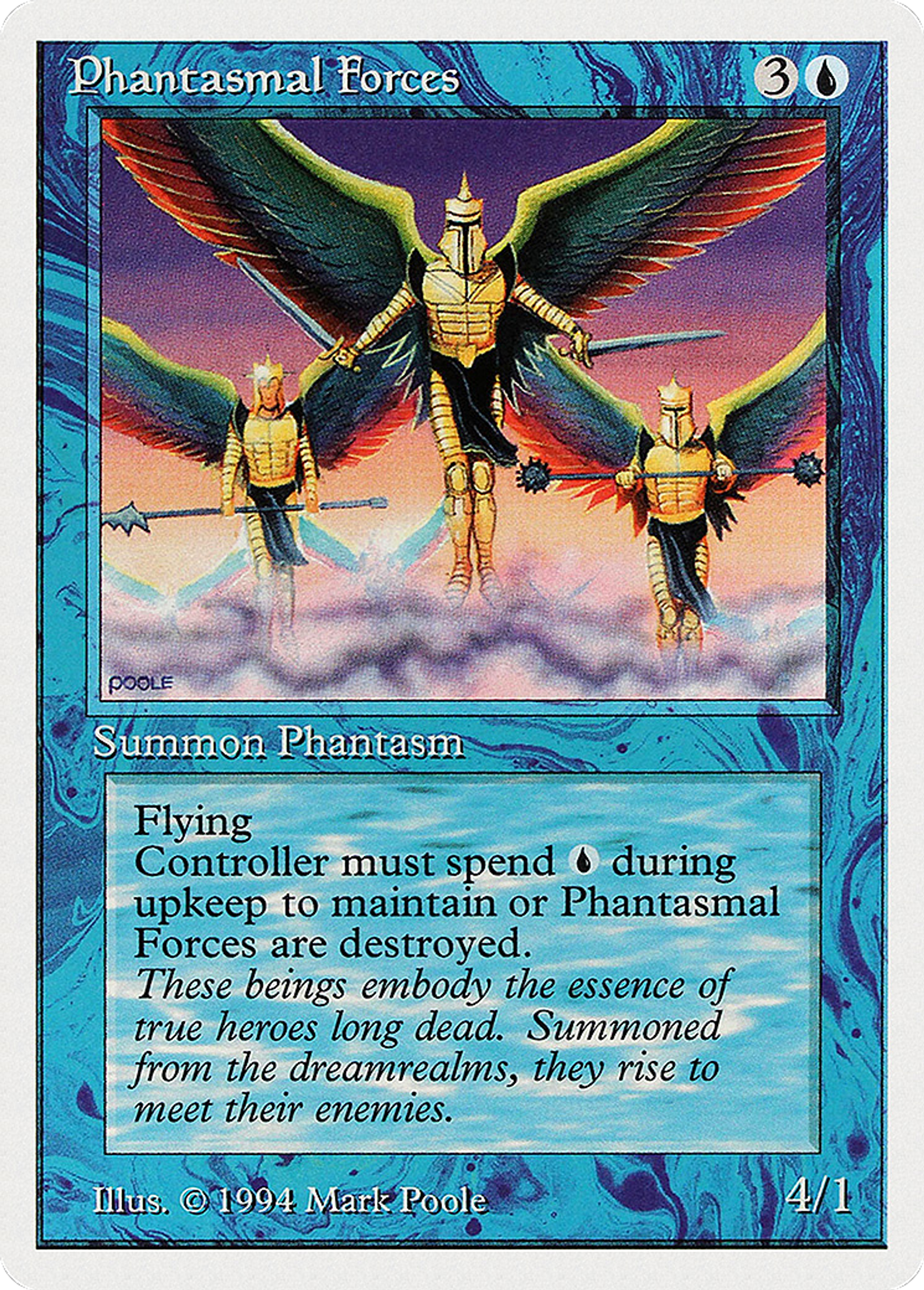 Phantasmal Forces — Summer Magic / Edgar — Magic: The Gathering