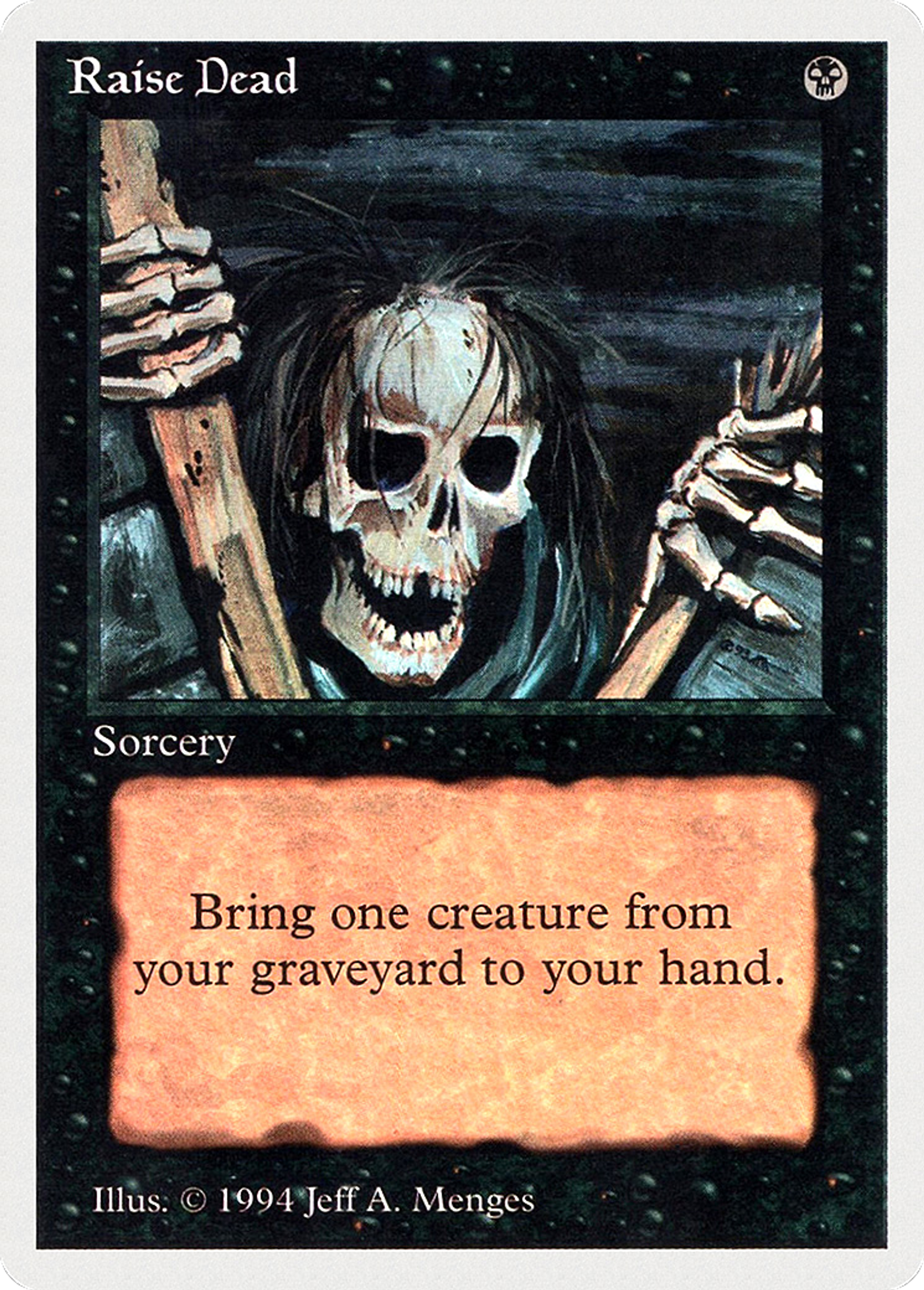 Raise Dead — Summer Magic / Edgar — Magic: The Gathering