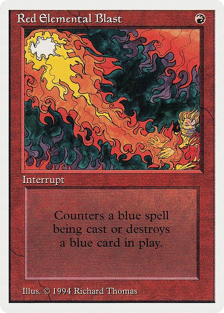 Red Elemental Blast — Summer Magic / Edgar — Magic: The Gathering