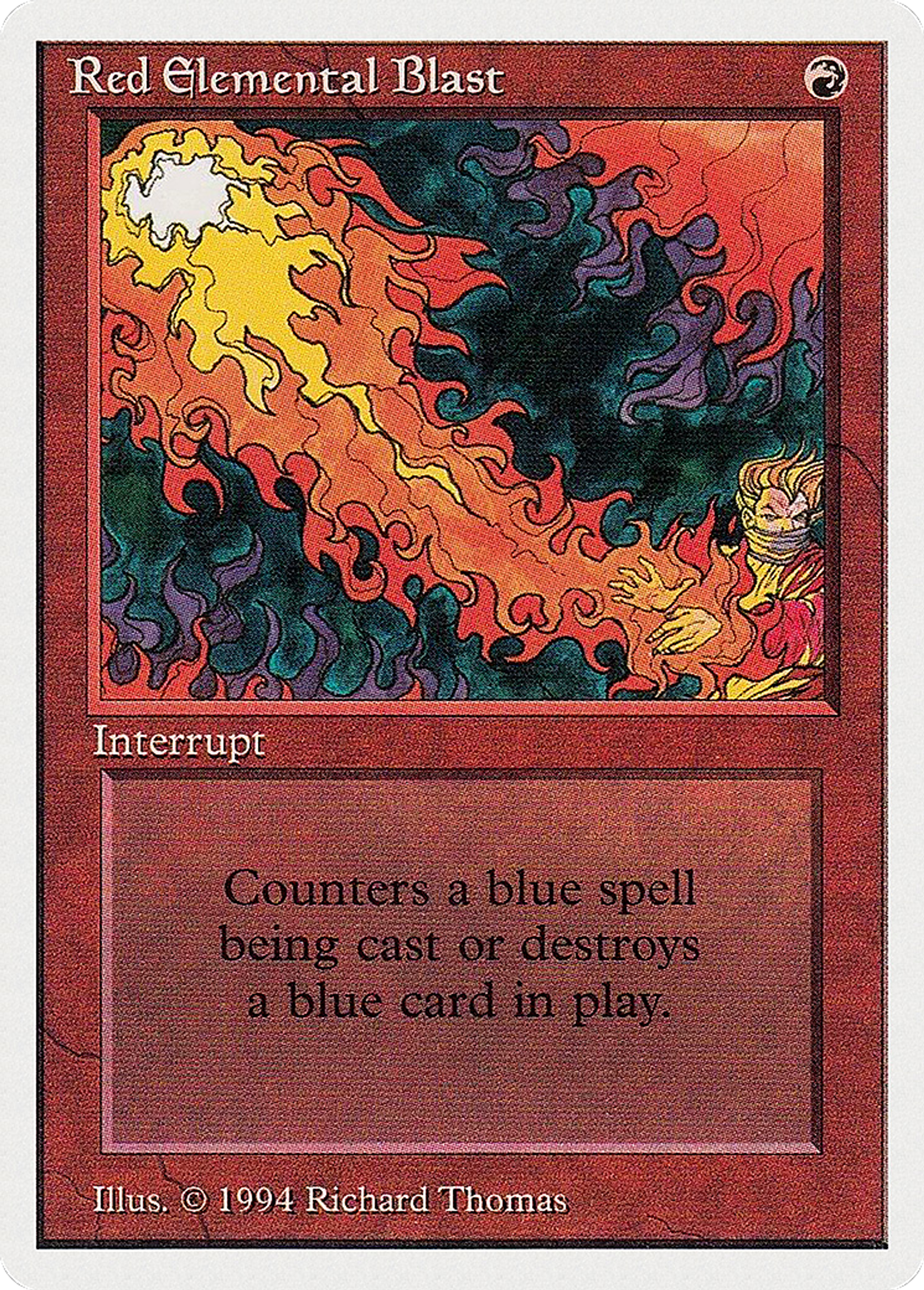 Red Elemental Blast — Summer Magic / Edgar — Magic: The Gathering