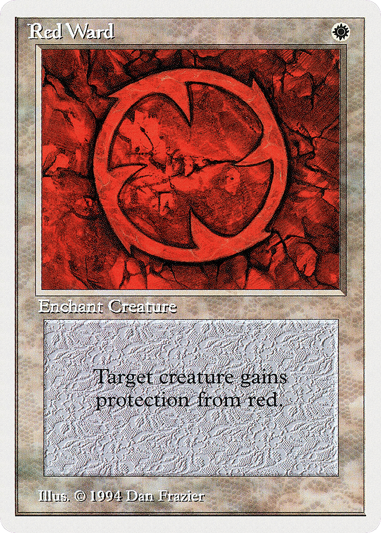 Red Ward — Summer Magic / Edgar — Magic: The Gathering