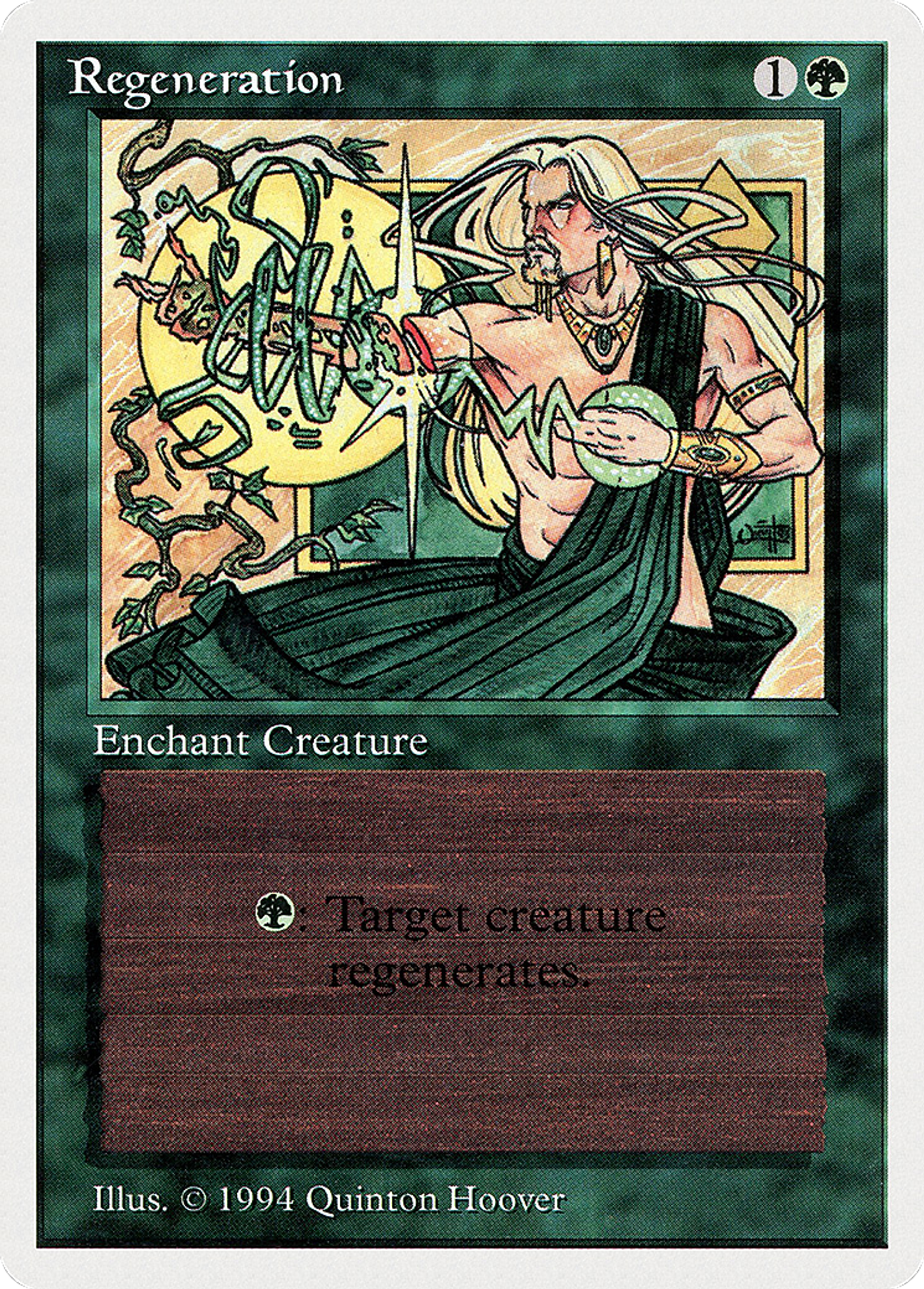 Régénération — Summer Magic / Edgar — Magic: The Gathering