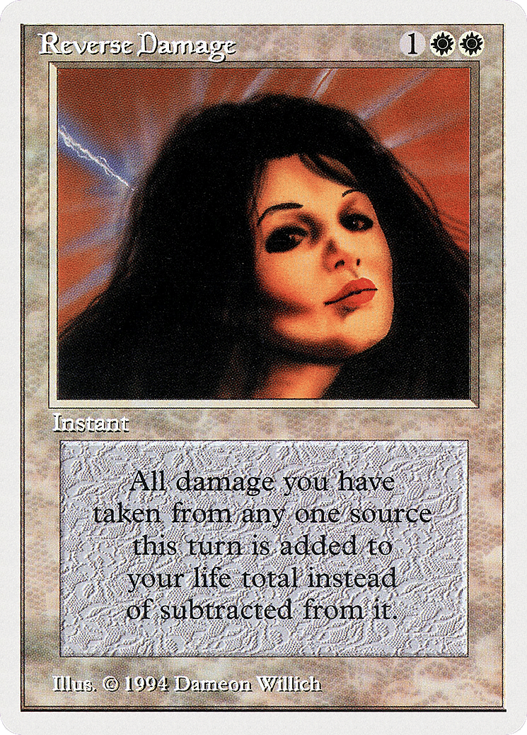 Reverse Damage — Summer Magic / Edgar — Magic: The Gathering