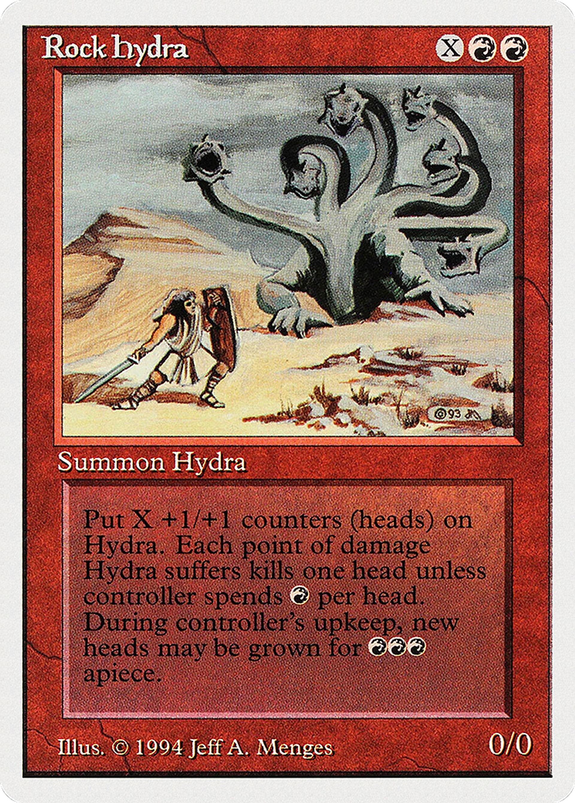 Rock Hydra — Summer Magic / Edgar — Magic: The Gathering