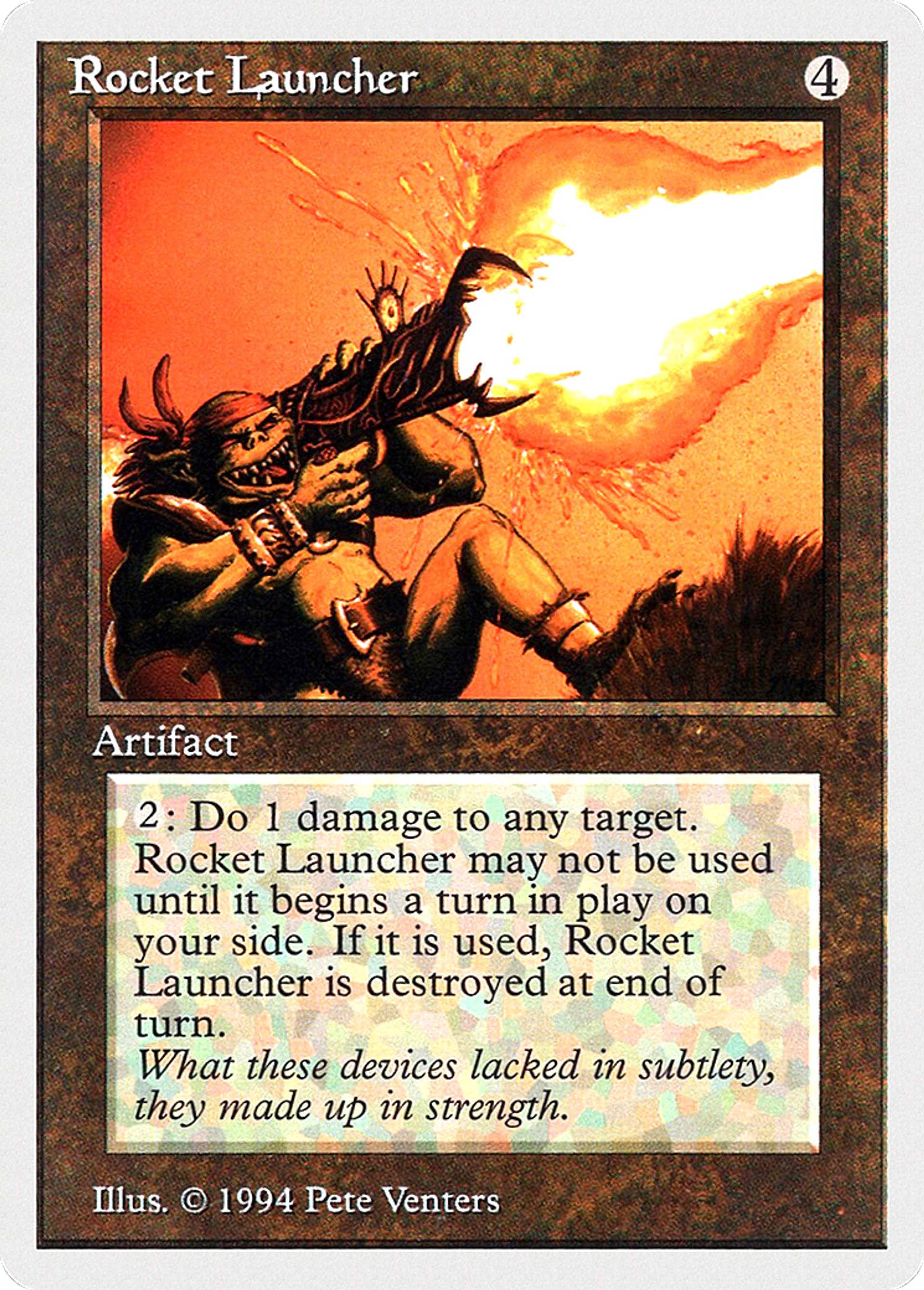 Lance-roquettes — Summer Magic / Edgar — Magic: The Gathering