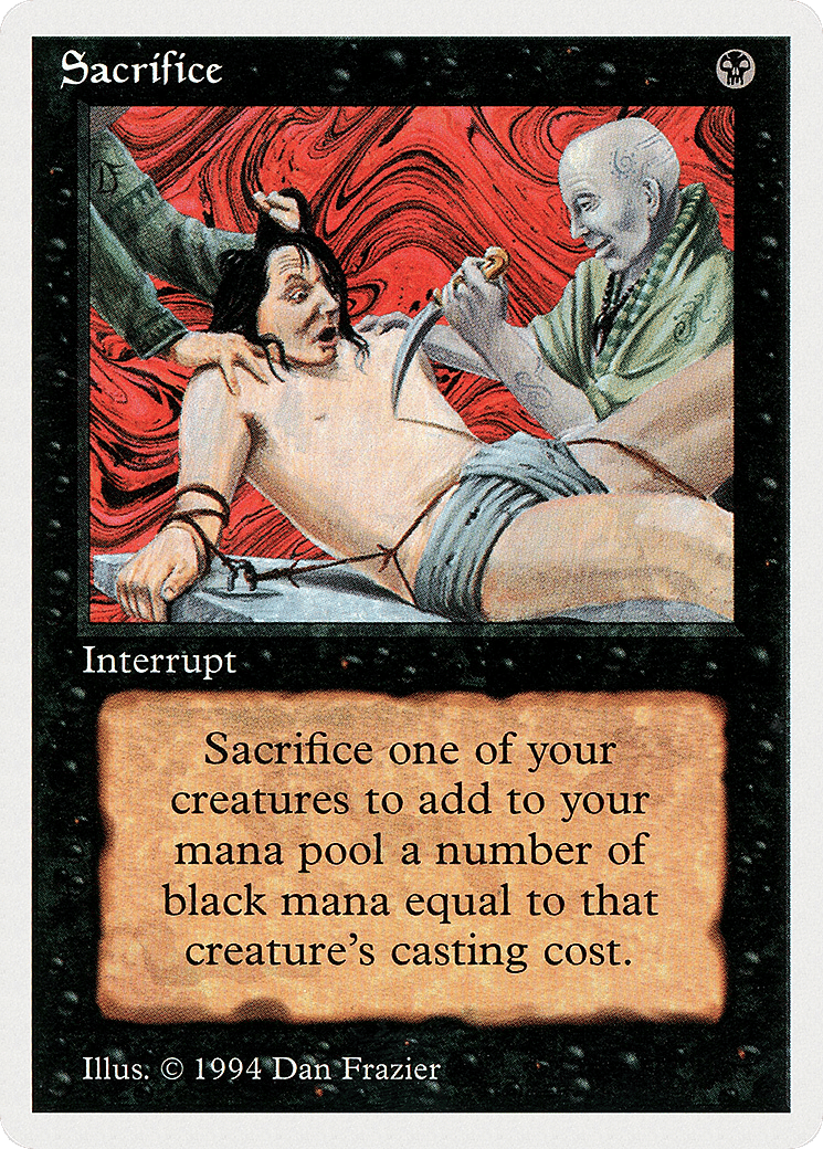 Sacrifice — Summer Magic / Edgar — Magic: The Gathering