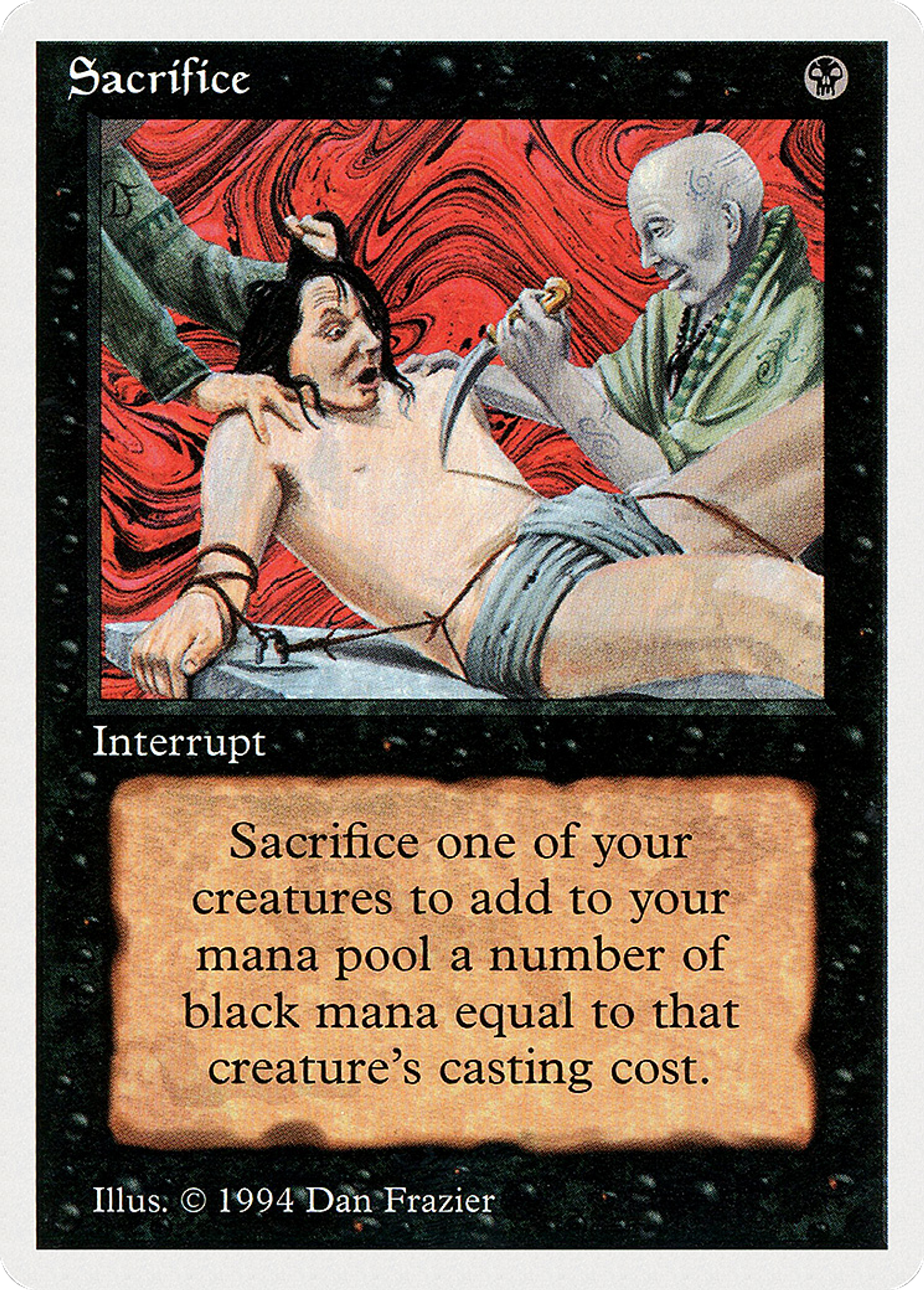 Sacrifice — Summer Magic / Edgar — Magic: The Gathering
