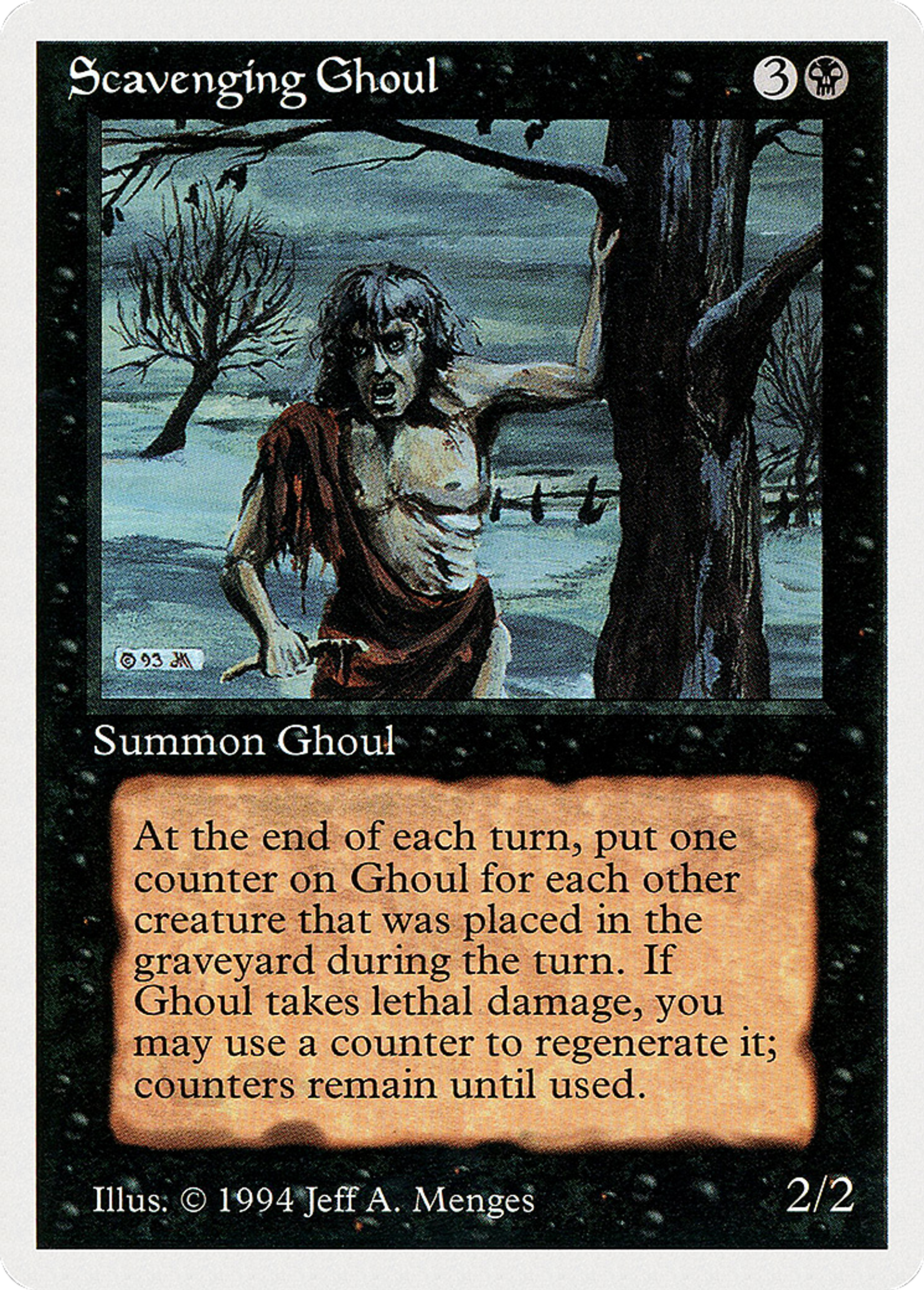Scavenging Ghoul — Summer Magic / Edgar — Magic: The Gathering