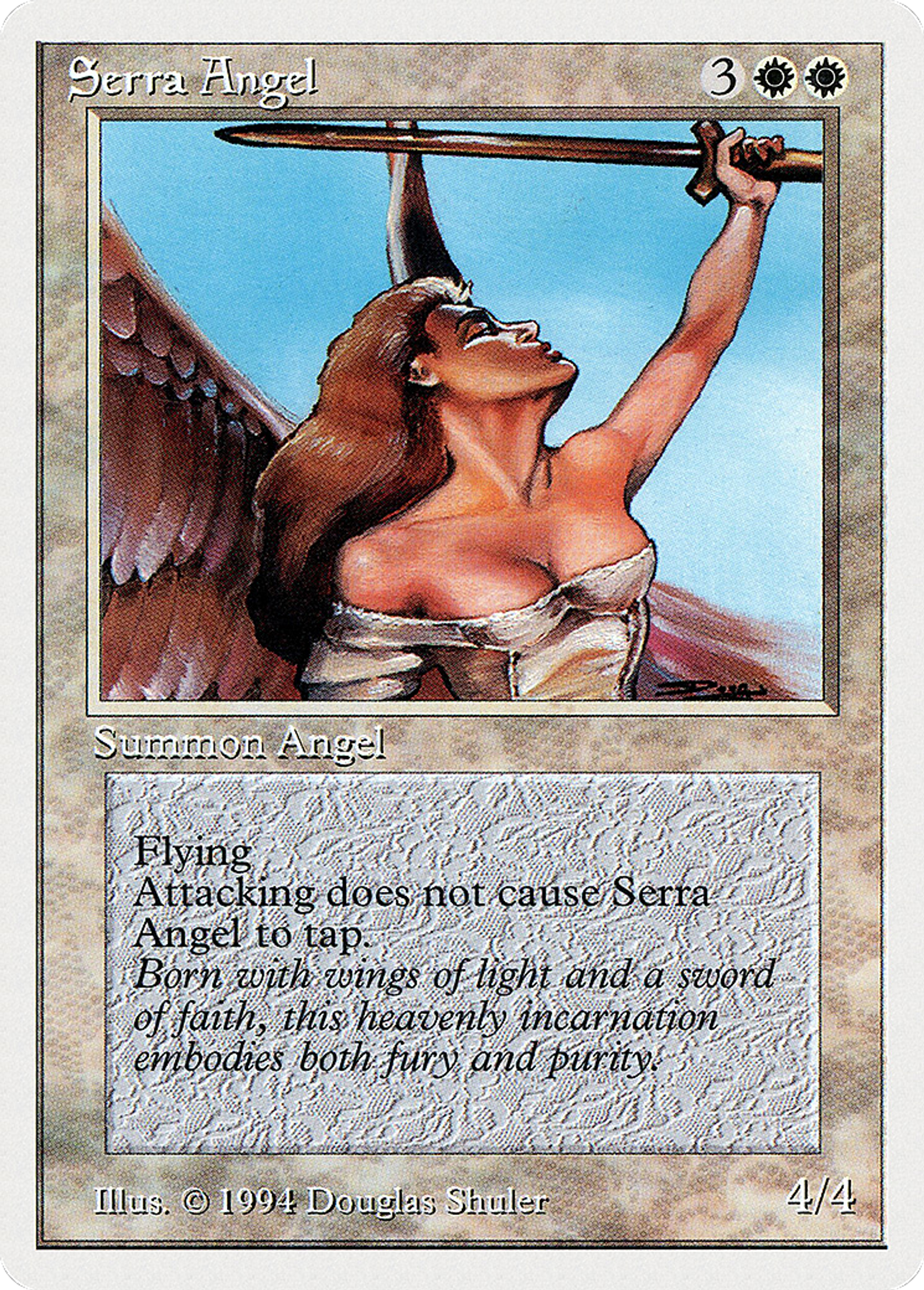 Serra Angel — Summer Magic / Edgar — Magic: The Gathering