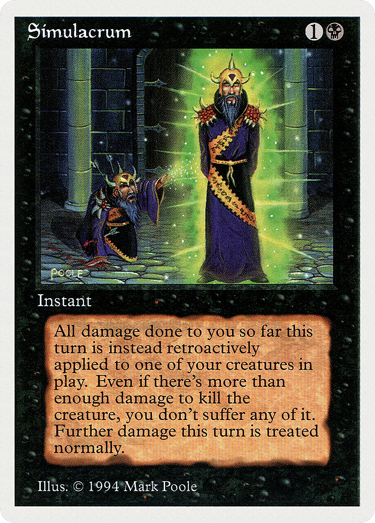 Simulacrum — Summer Magic / Edgar — Magic: The Gathering