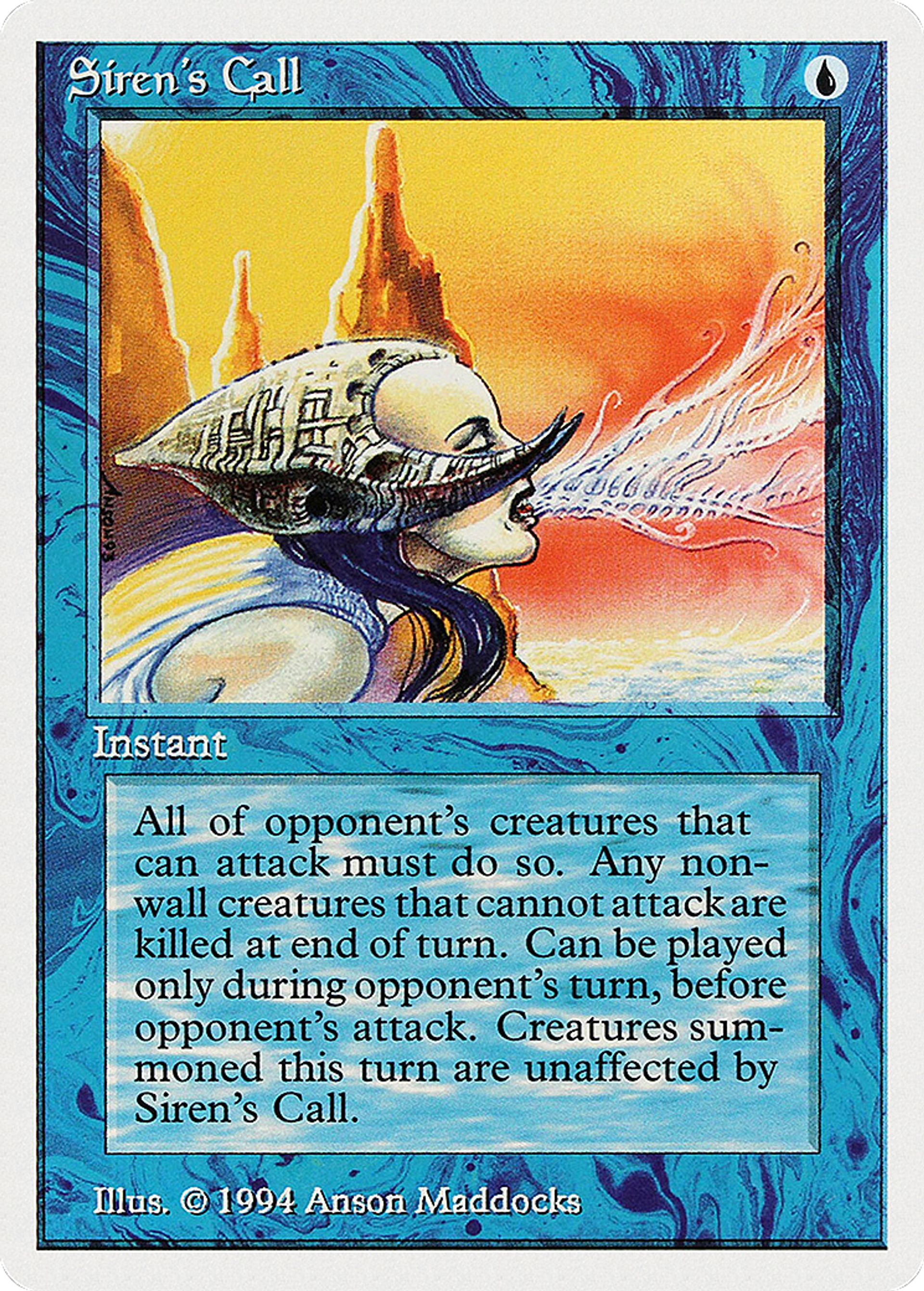 Siren's Call — Summer Magic / Edgar — Magic: The Gathering
