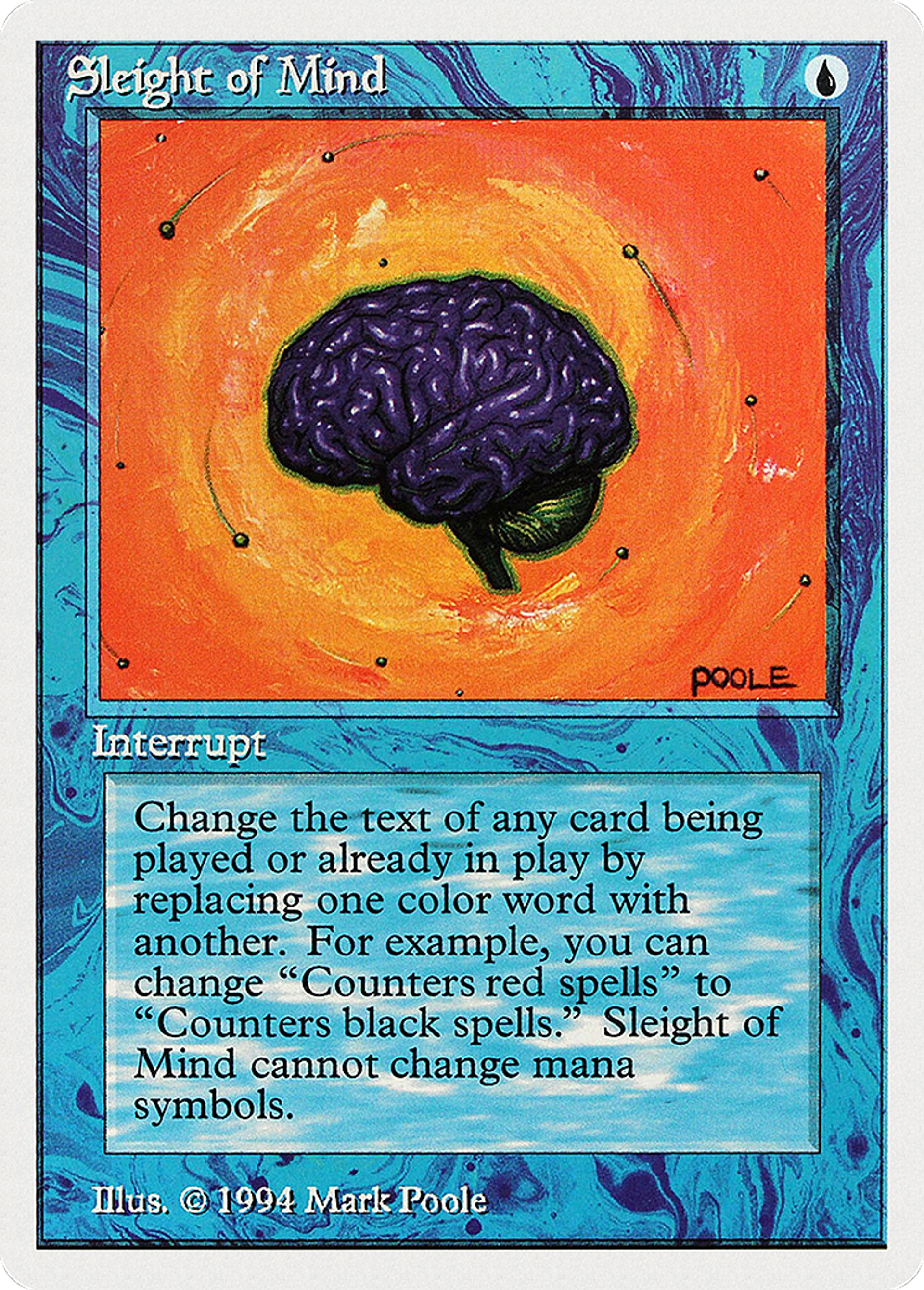 Sleight of Mind — Summer Magic / Edgar — Magic: The Gathering