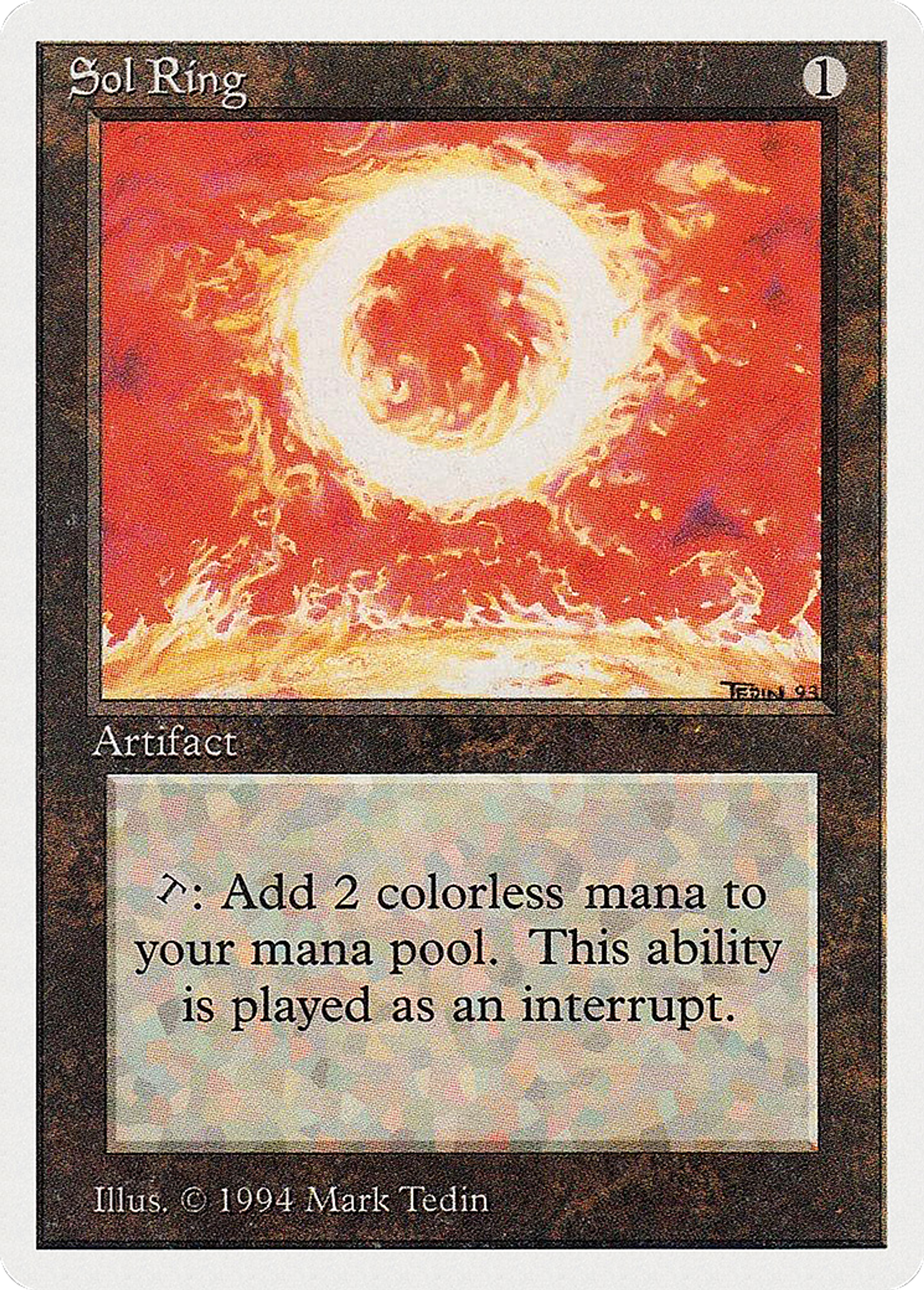 Anneau solaire — Summer Magic / Edgar — Magic: The Gathering