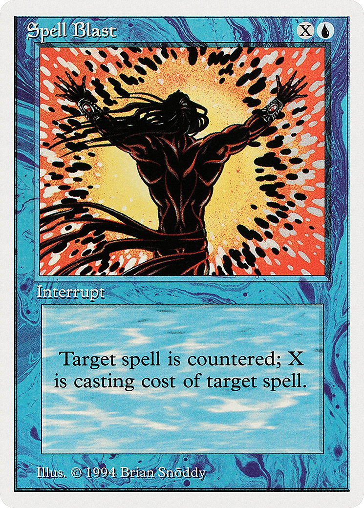 Spell Blast — Summer Magic / Edgar — Magic: The Gathering
