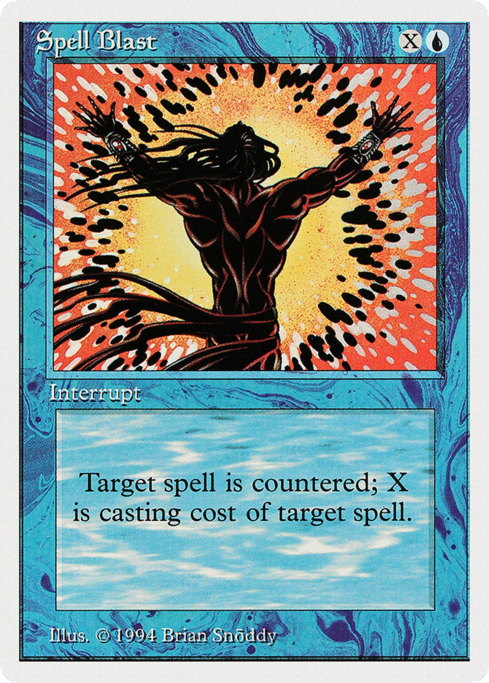 Spell Blast — Summer Magic / Edgar — Magic: The Gathering