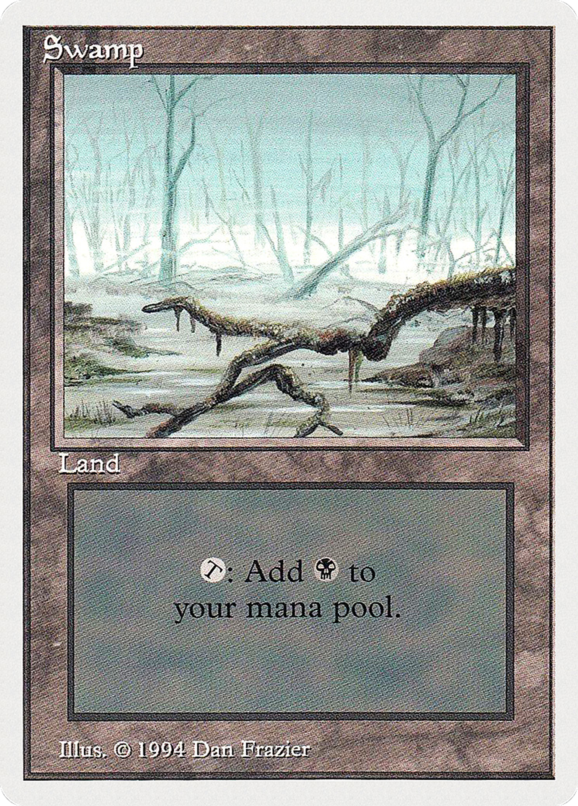 Swamp — Summer Magic / Edgar — Magic: The Gathering