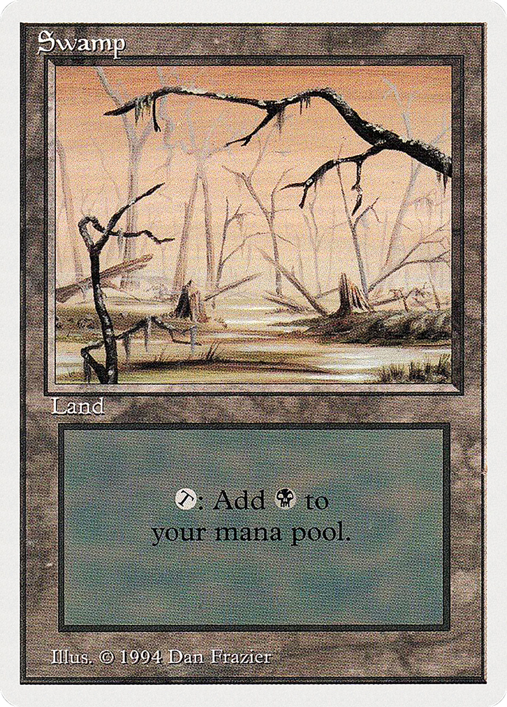 Swamp — Summer Magic / Edgar — Magic: The Gathering