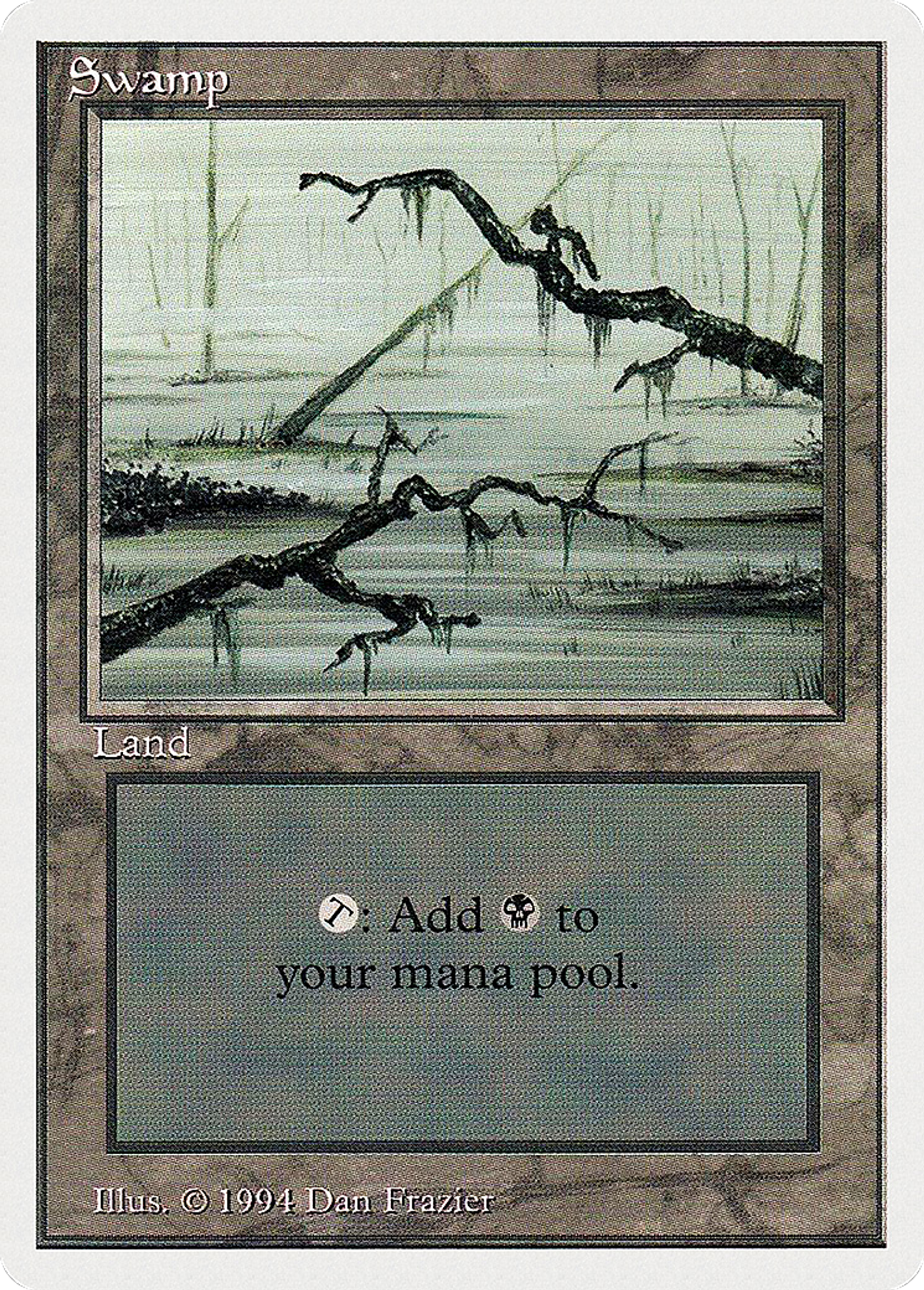 Swamp — Summer Magic / Edgar — Magic: The Gathering