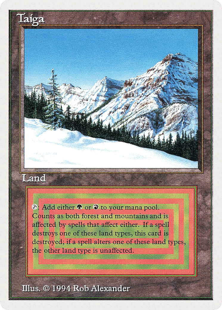 Taiga — Summer Magic / Edgar — Magic: The Gathering