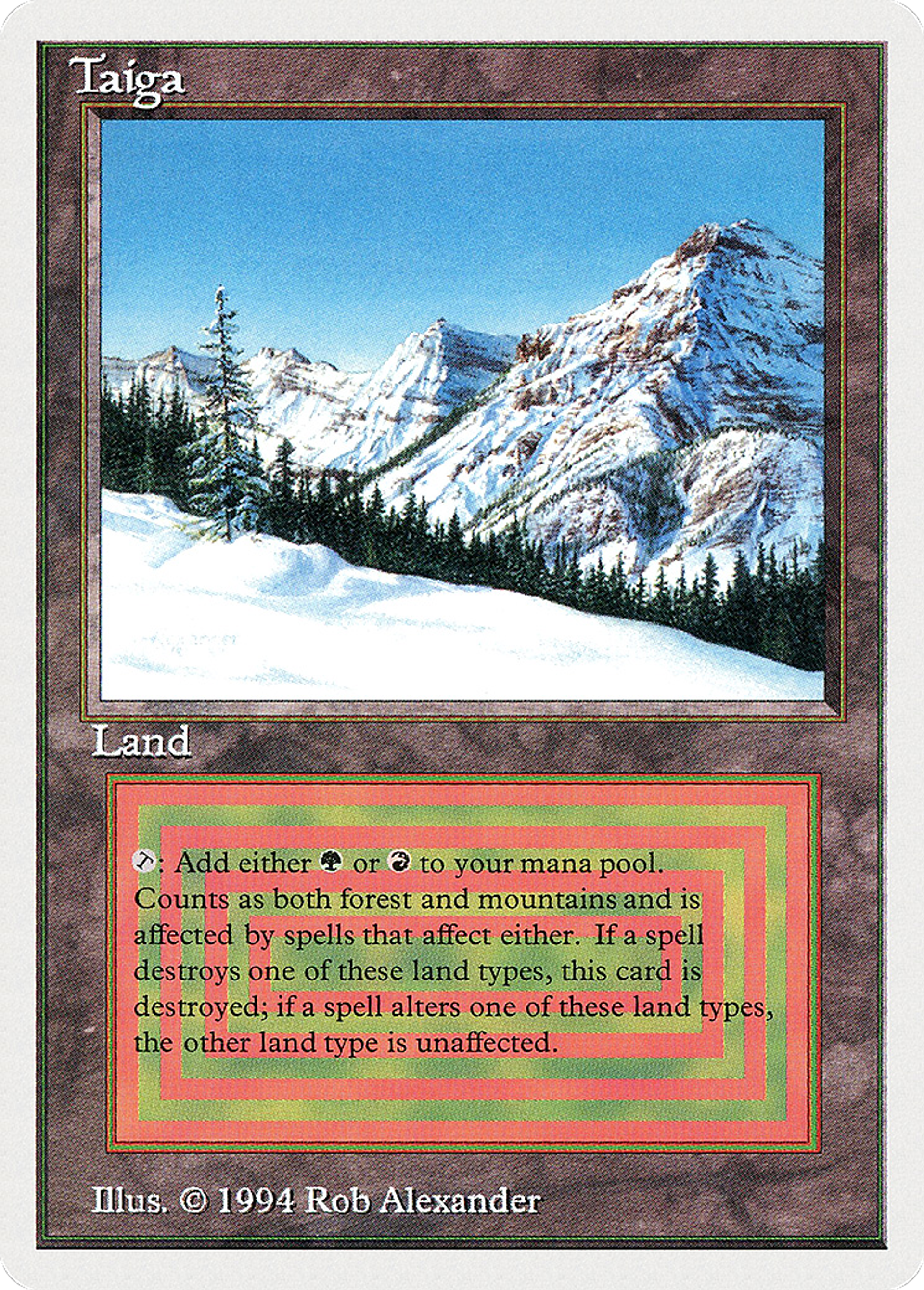 Taïga — Summer Magic / Edgar — Magic: The Gathering