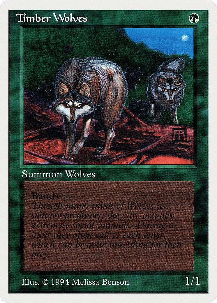 Loups des forêts — Summer Magic / Edgar — Magic: The Gathering