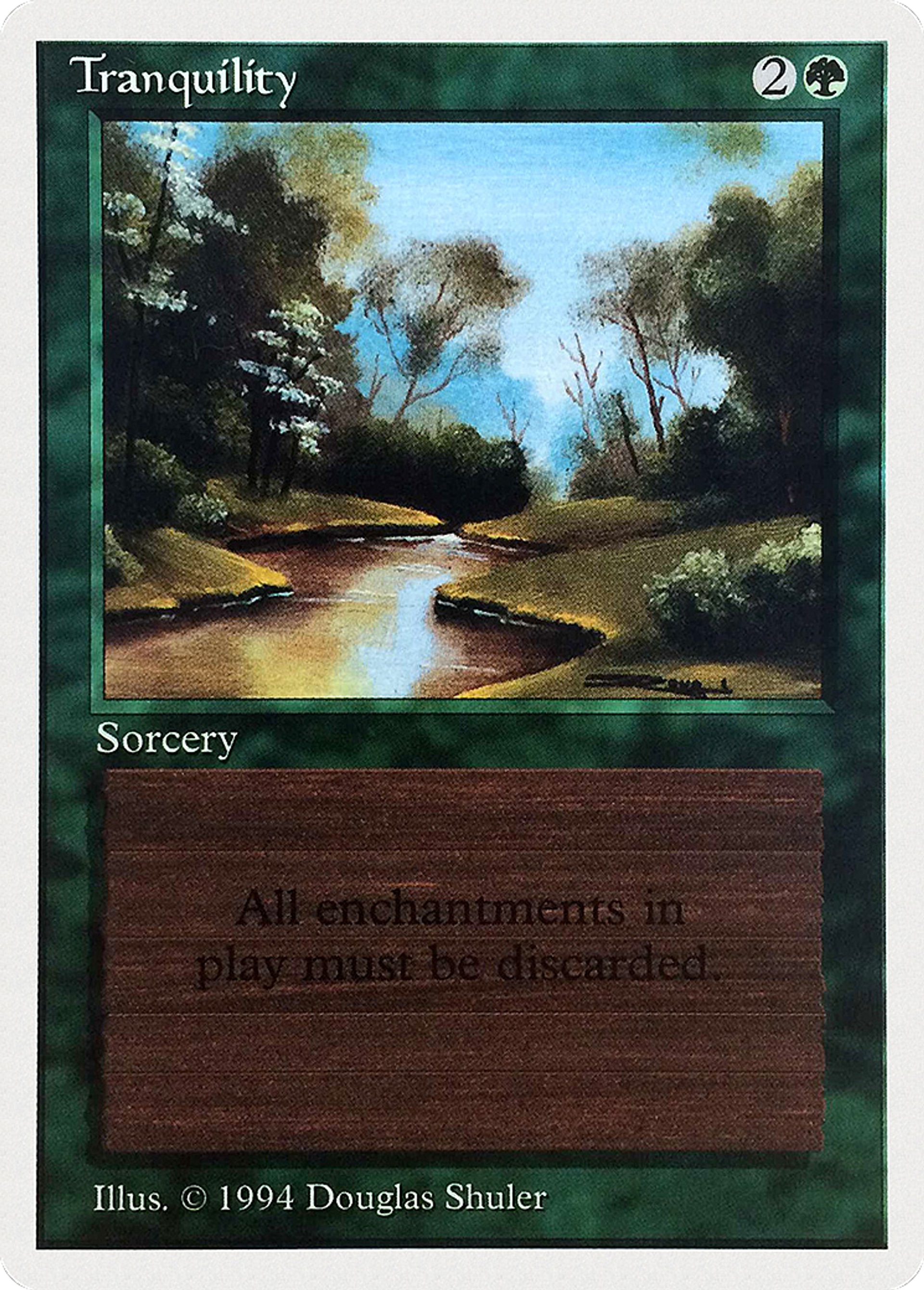 Tranquillité — Summer Magic / Edgar — Magic: The Gathering