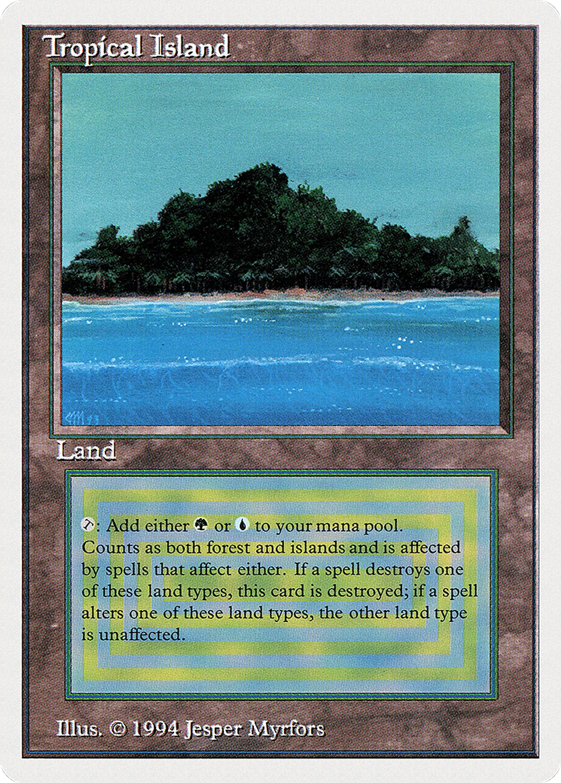 Ile tropicale — Summer Magic / Edgar — Magic: The Gathering