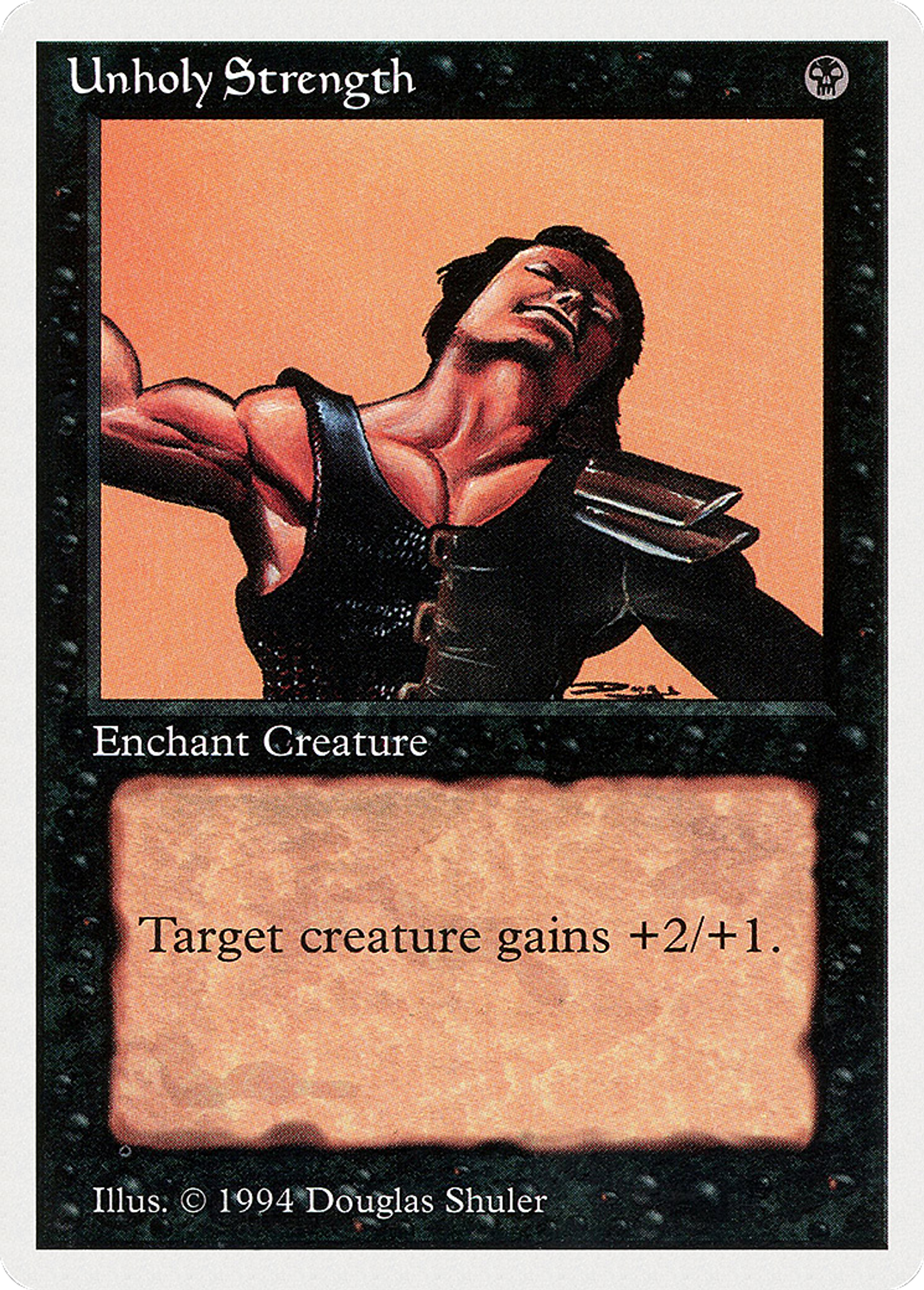 Unholy Strength — Summer Magic / Edgar — Magic: The Gathering