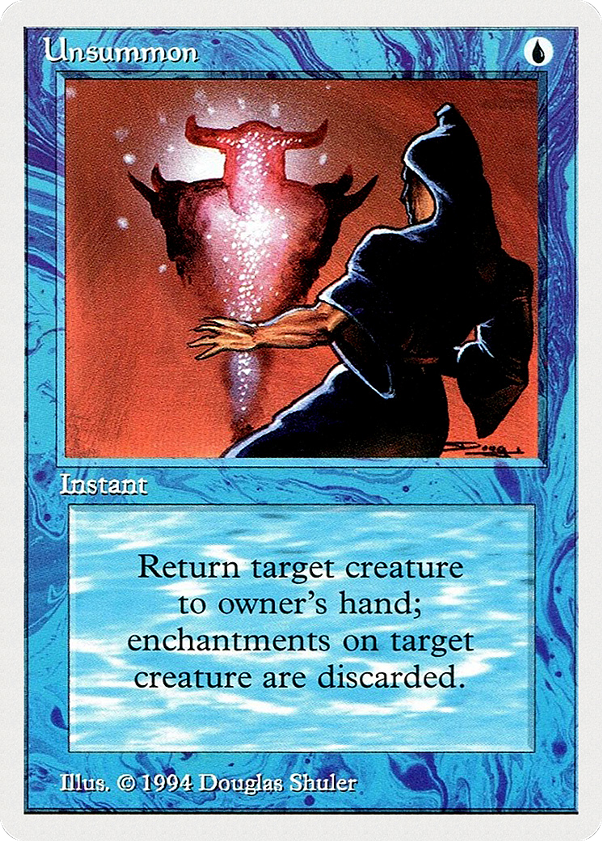 Unsummon — Summer Magic / Edgar — Magic: The Gathering
