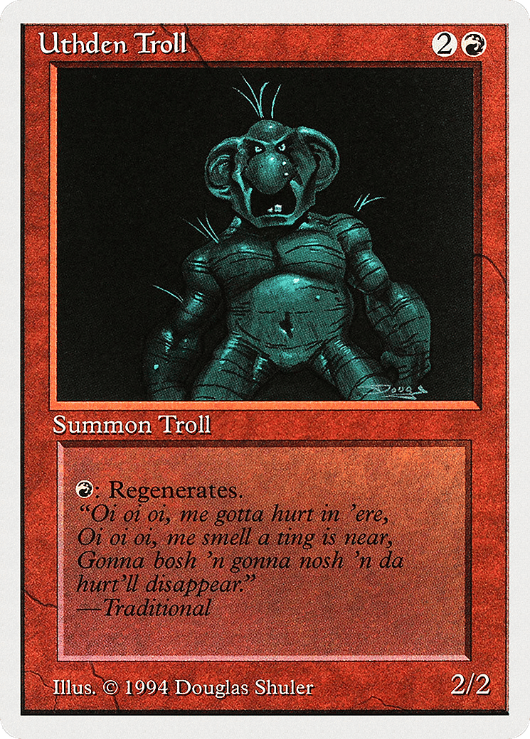 Troll d'Uthden — Summer Magic / Edgar — Magic: The Gathering