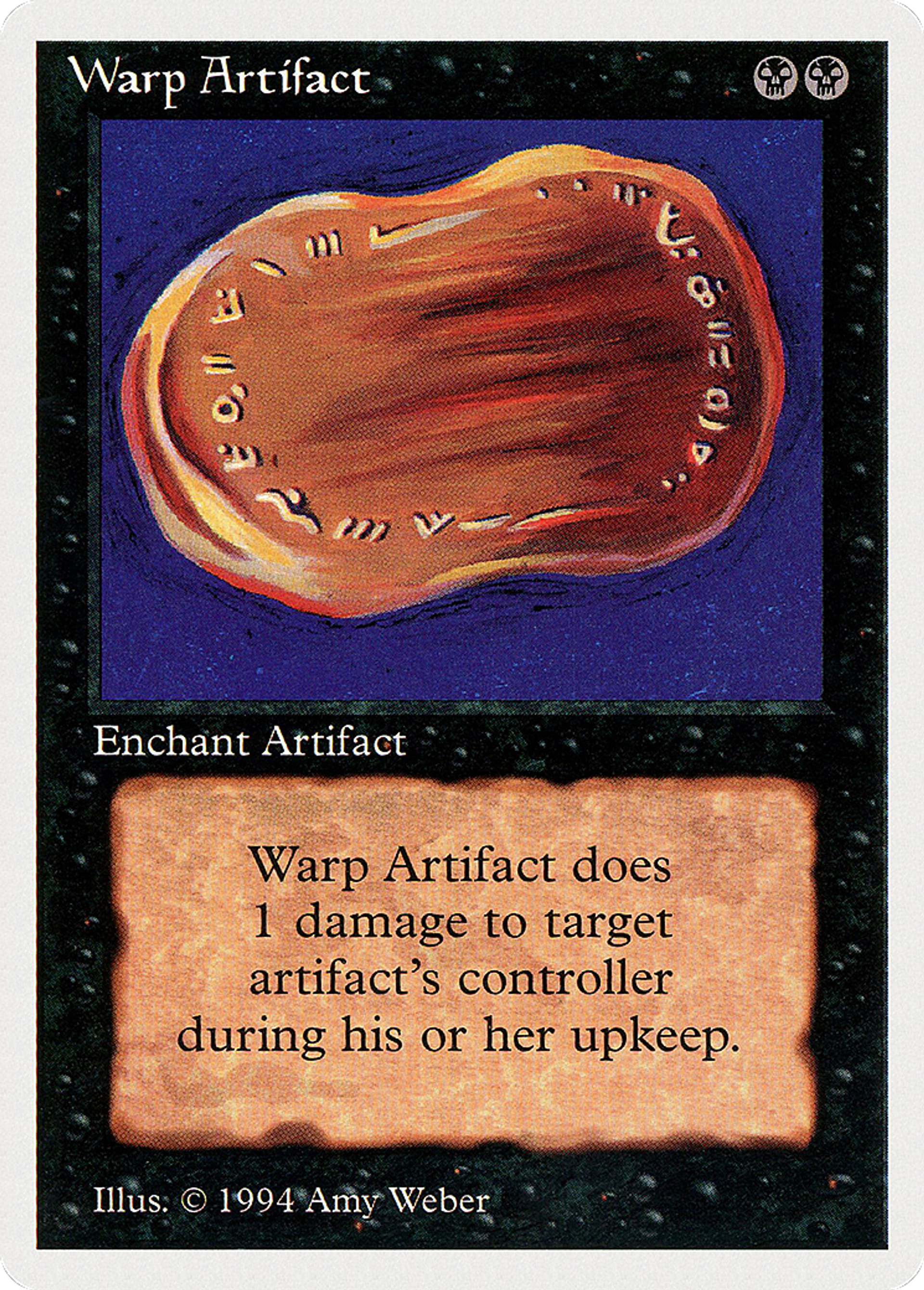 Warp Artifact — Summer Magic / Edgar — Magic: The Gathering