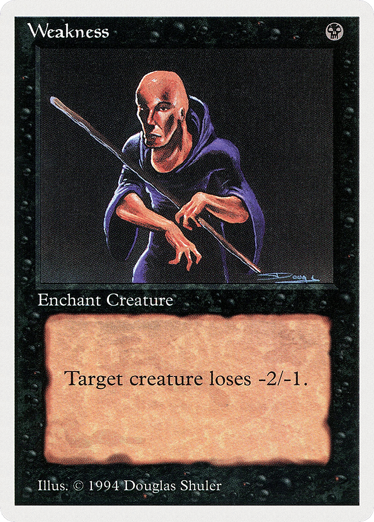 Weakness — Summer Magic / Edgar — Magic: The Gathering