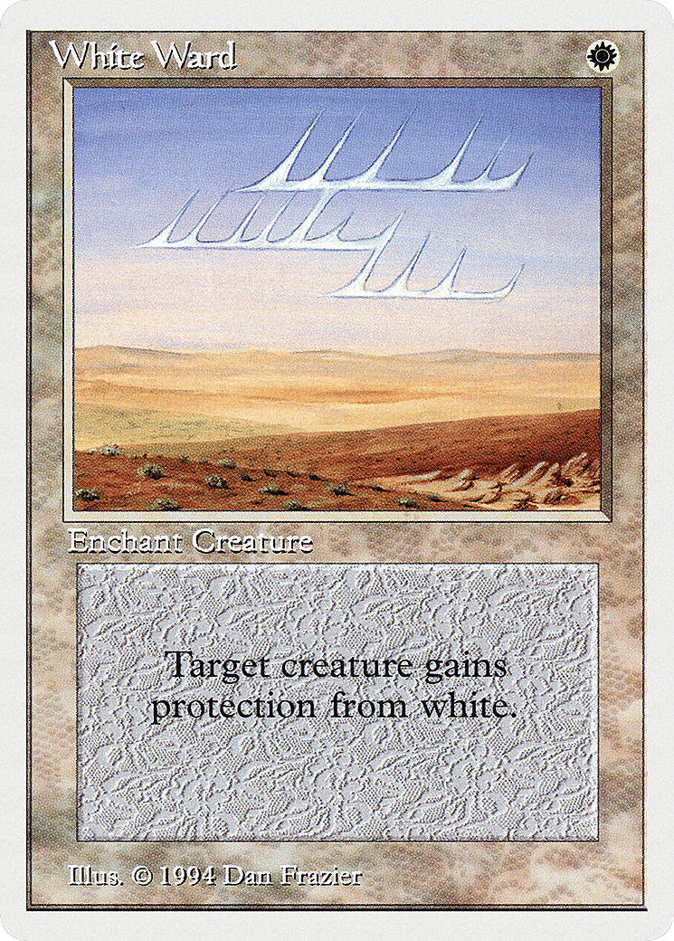 White Ward — Summer Magic / Edgar — Magic: The Gathering