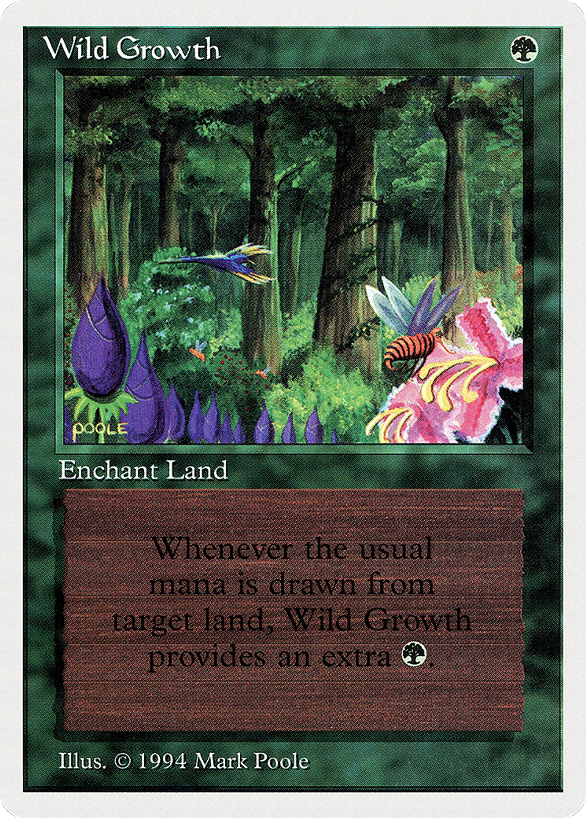 Végétation luxuriante — Summer Magic / Edgar — Magic: The Gathering