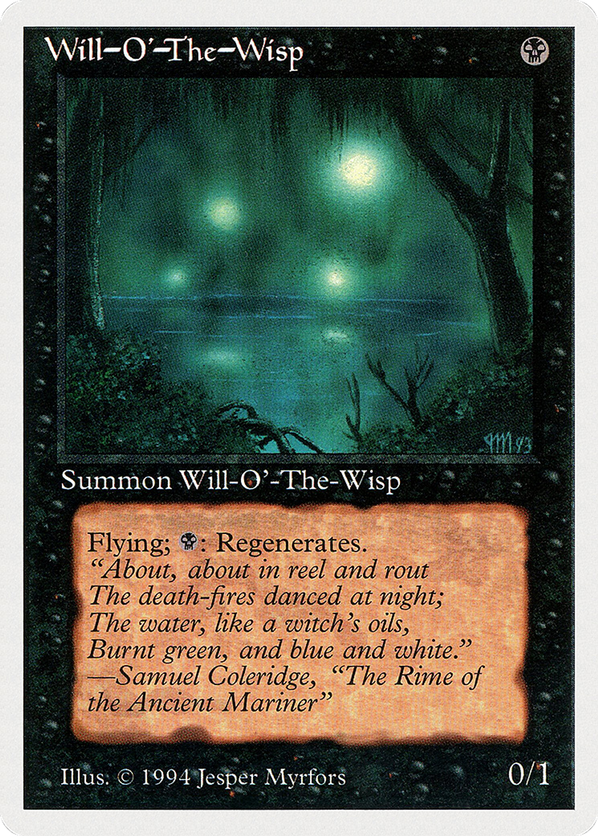 Will-o'-the-Wisp — Summer Magic / Edgar — Magic: The Gathering