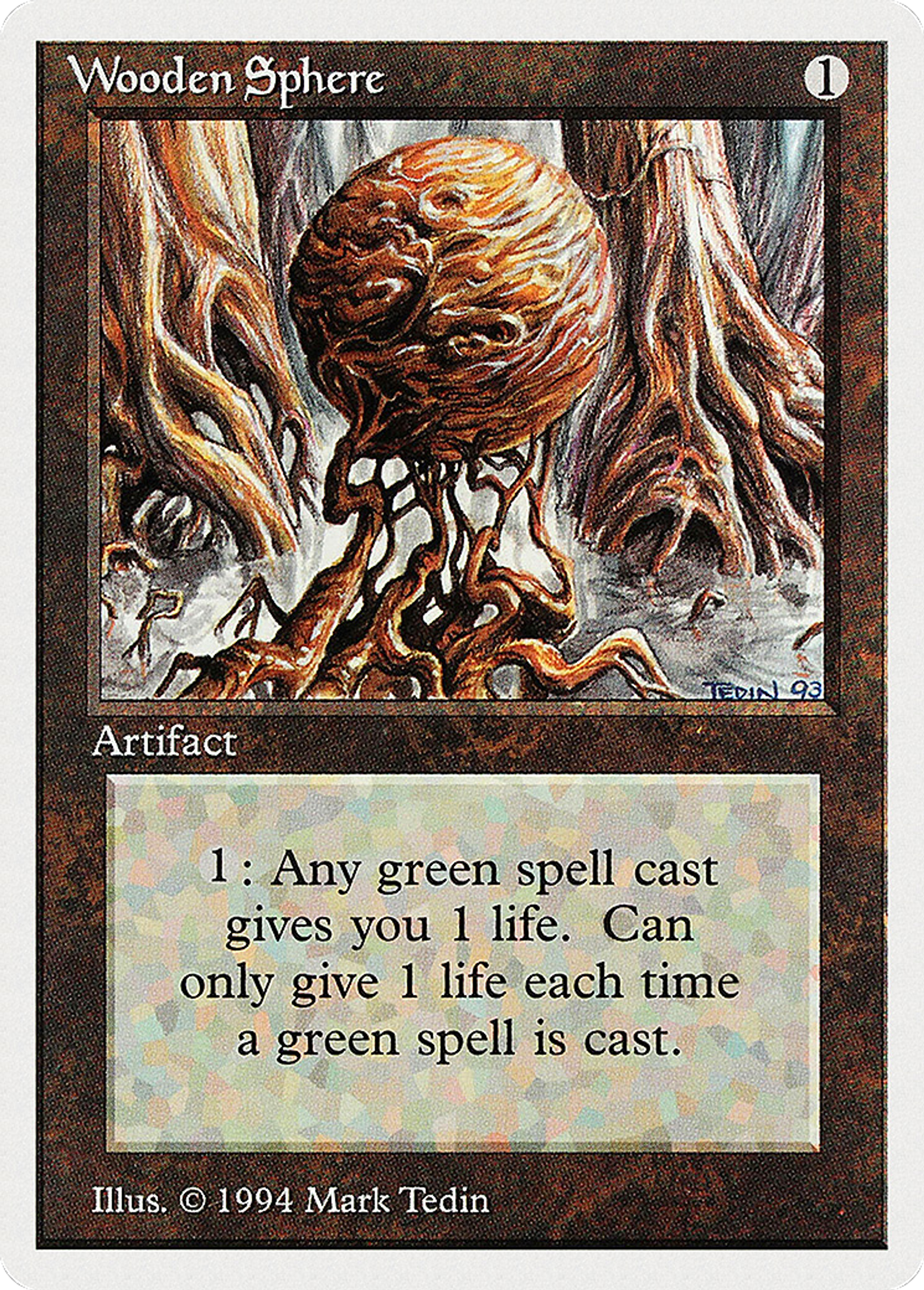 Sphère de bois — Summer Magic / Edgar — Magic: The Gathering