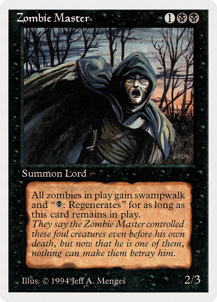 Zombie Master — Summer Magic / Edgar — Magic: The Gathering