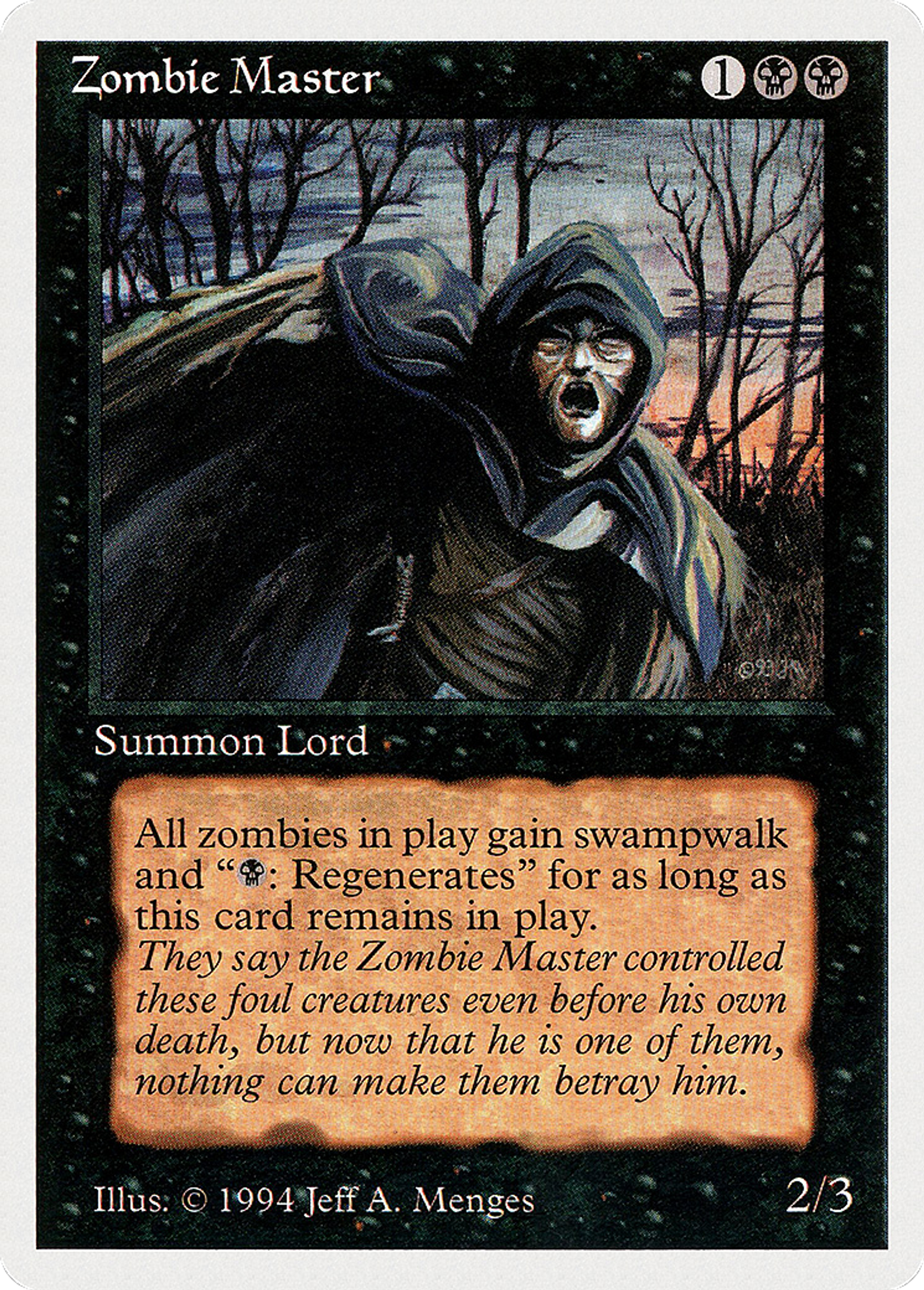 Zombie Master — Summer Magic / Edgar — Magic: The Gathering