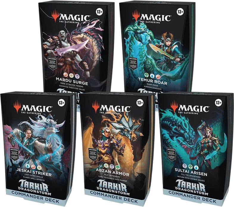 Tarkir Dragonstorm Commander Deck Case — Tarkir: Dragonstorm Commander — Magic: The Gathering