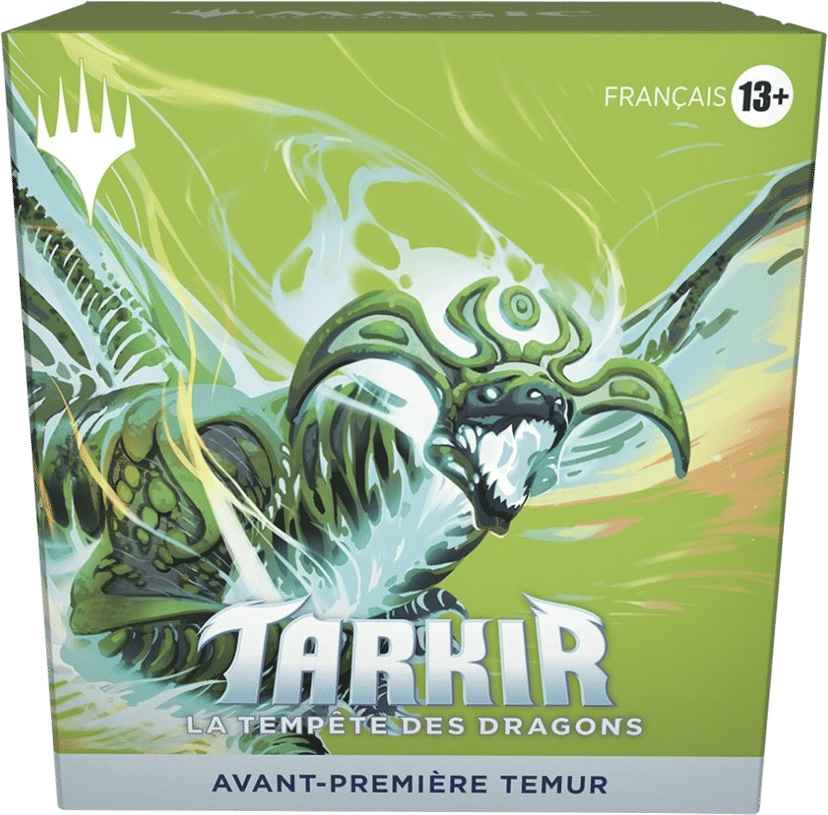 Prerelease Booster Tarkir Dragonstorm Temur from Tarkir: Dragonstorm - Magic: The Gathering