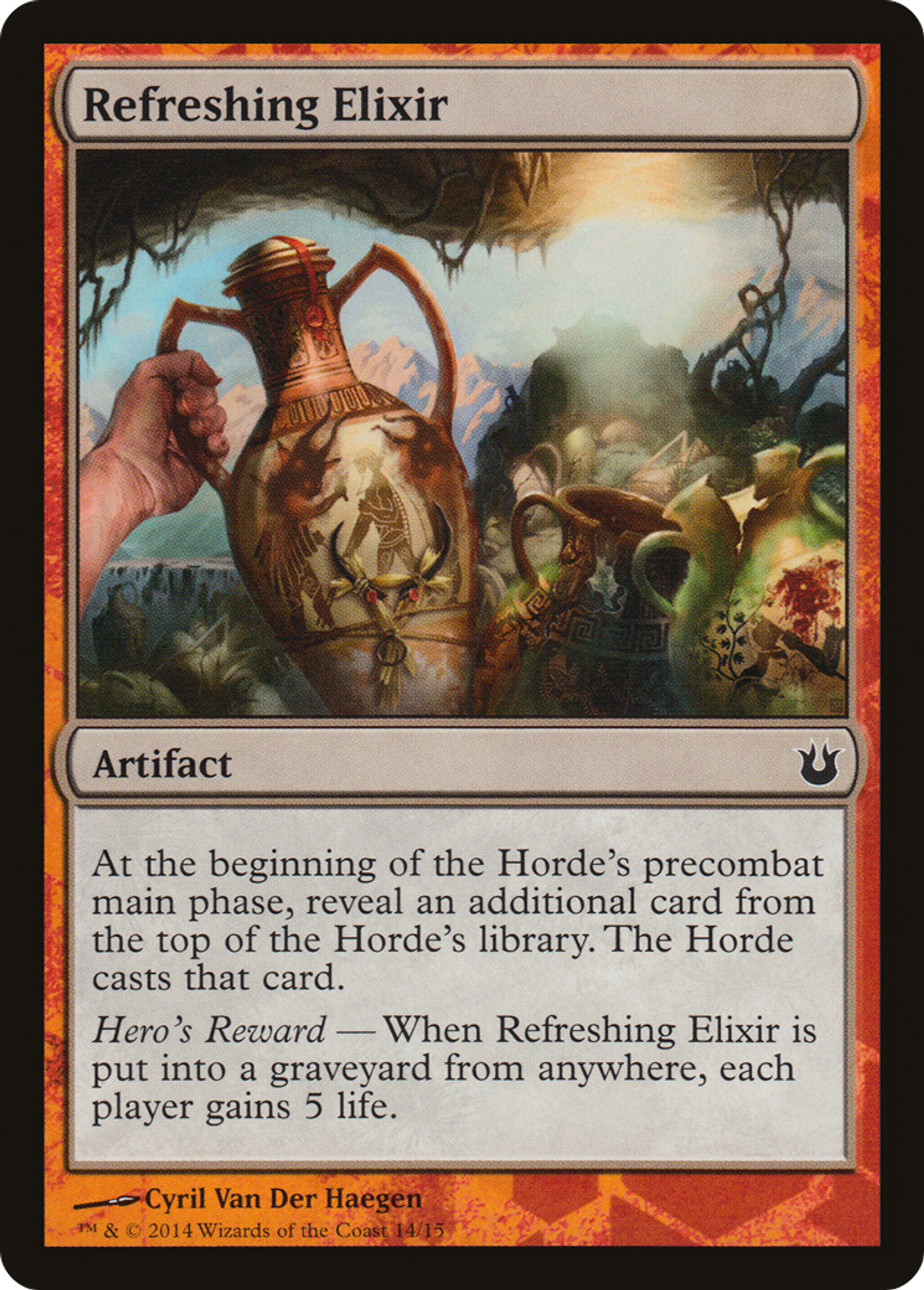 Refreshing Elixir — Battle the Horde — Magic: The Gathering