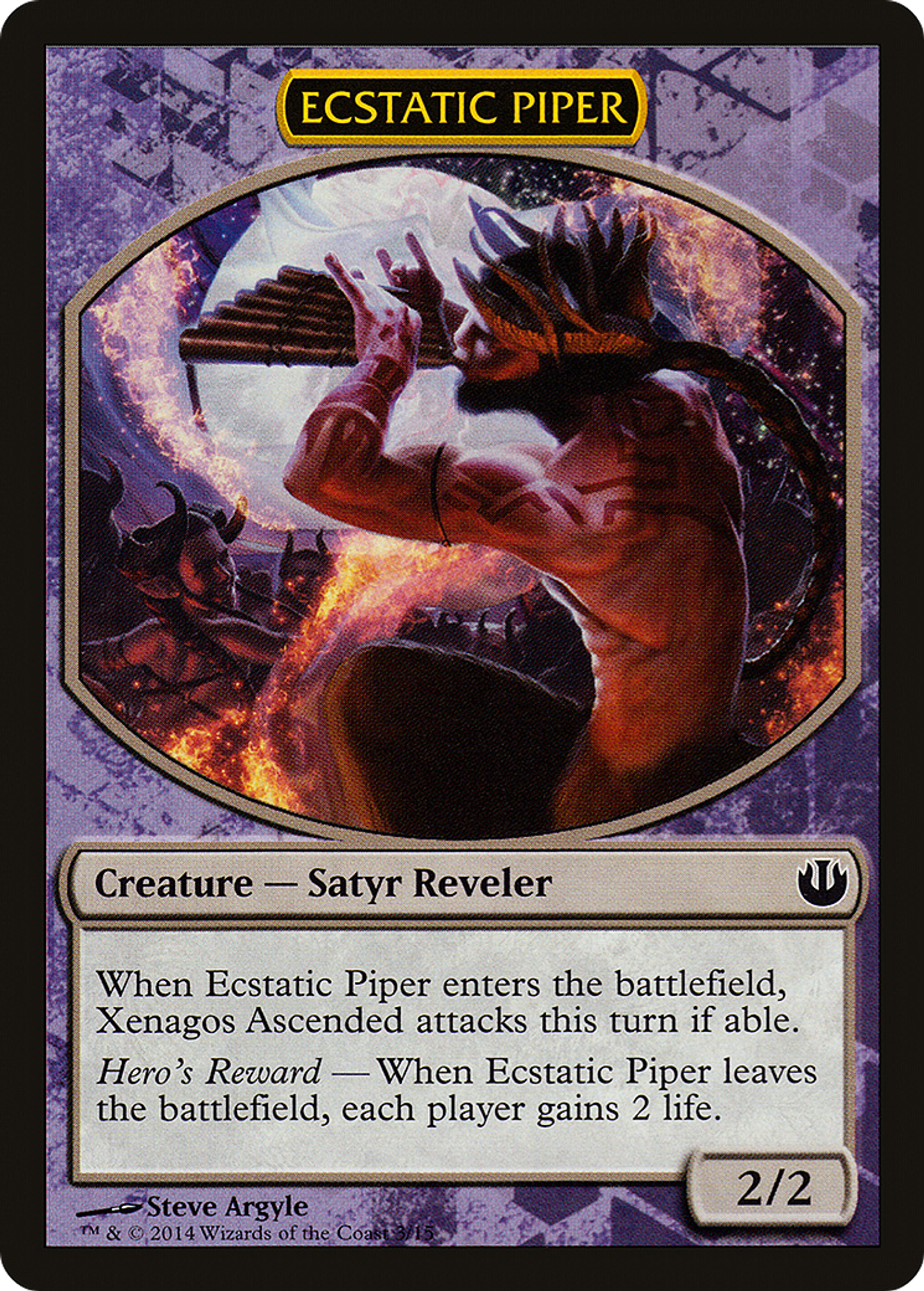 Ecstatic Piper — Defeat a God — Magic: The Gathering