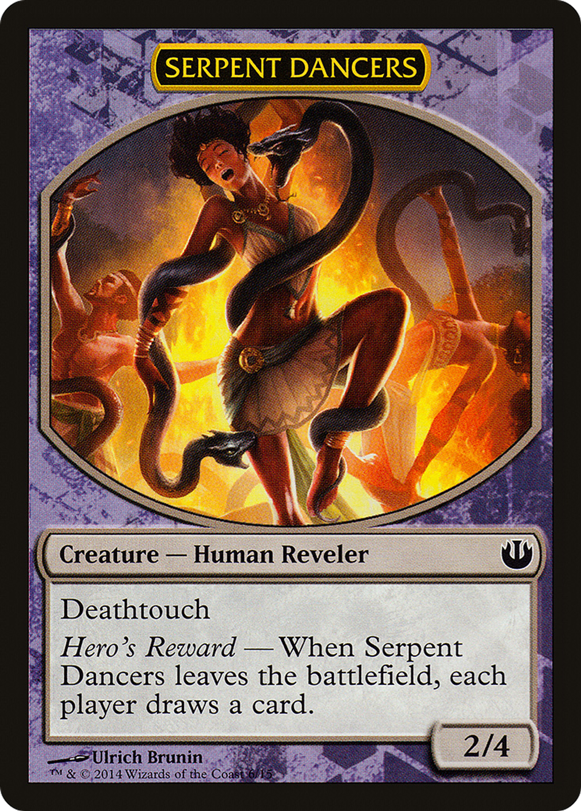 Serpent Dancers — Defeat a God — Magic: The Gathering