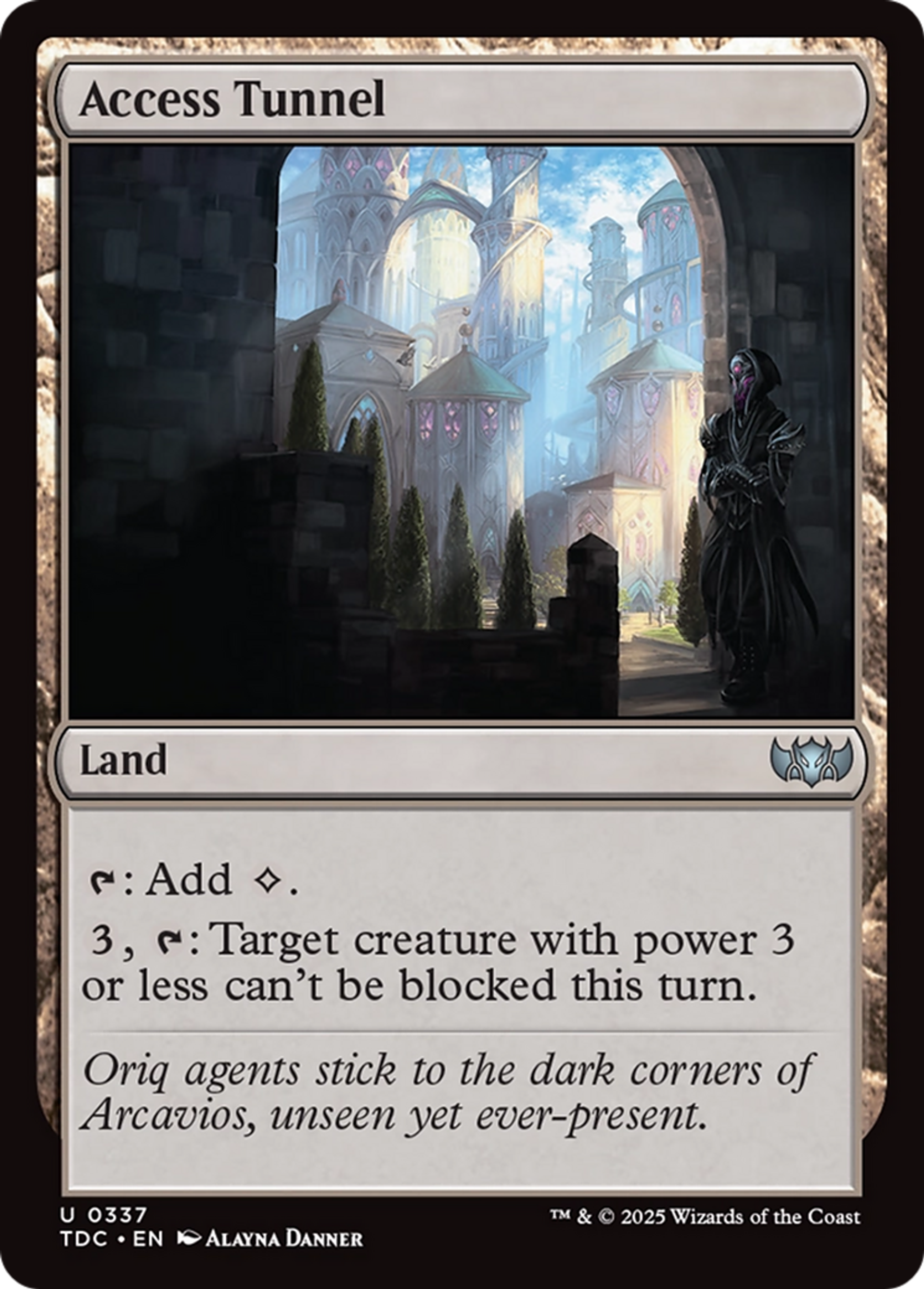 Tunnel d'accès — Tarkir: Dragonstorm Commander — Magic: The Gathering