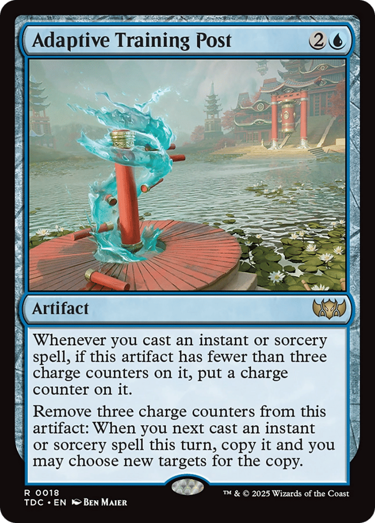 Adaptive Training Post — Tarkir: Dragonstorm Commander — Magic: The Gathering