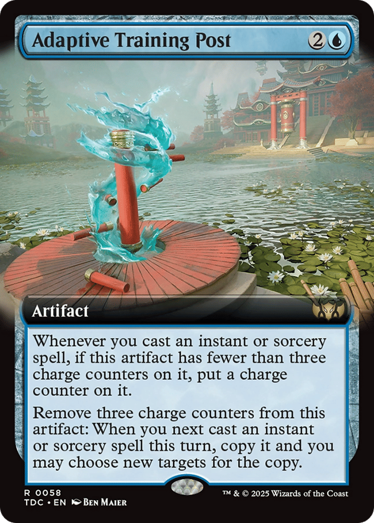 Adaptive Training Post — Tarkir: Dragonstorm Commander — Magic: The Gathering
